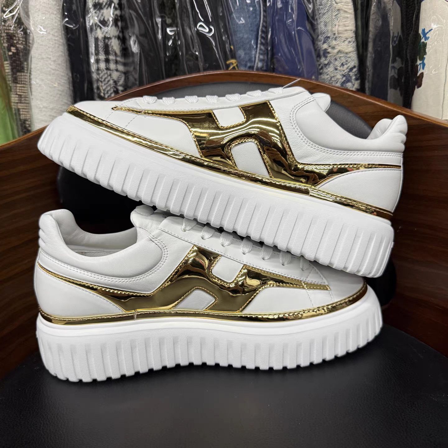 Hogan Hogan Platinum Platform Sneakers K15 Size US 6.5 / EU 39-40 - 7 Thumbnail