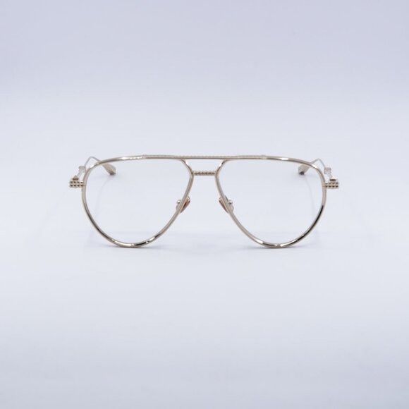 Valentino Valentino V-STUD-II VLX-133D Eyeglasses Brushed White Gold Size ONE SIZE - 2 Thumbnail