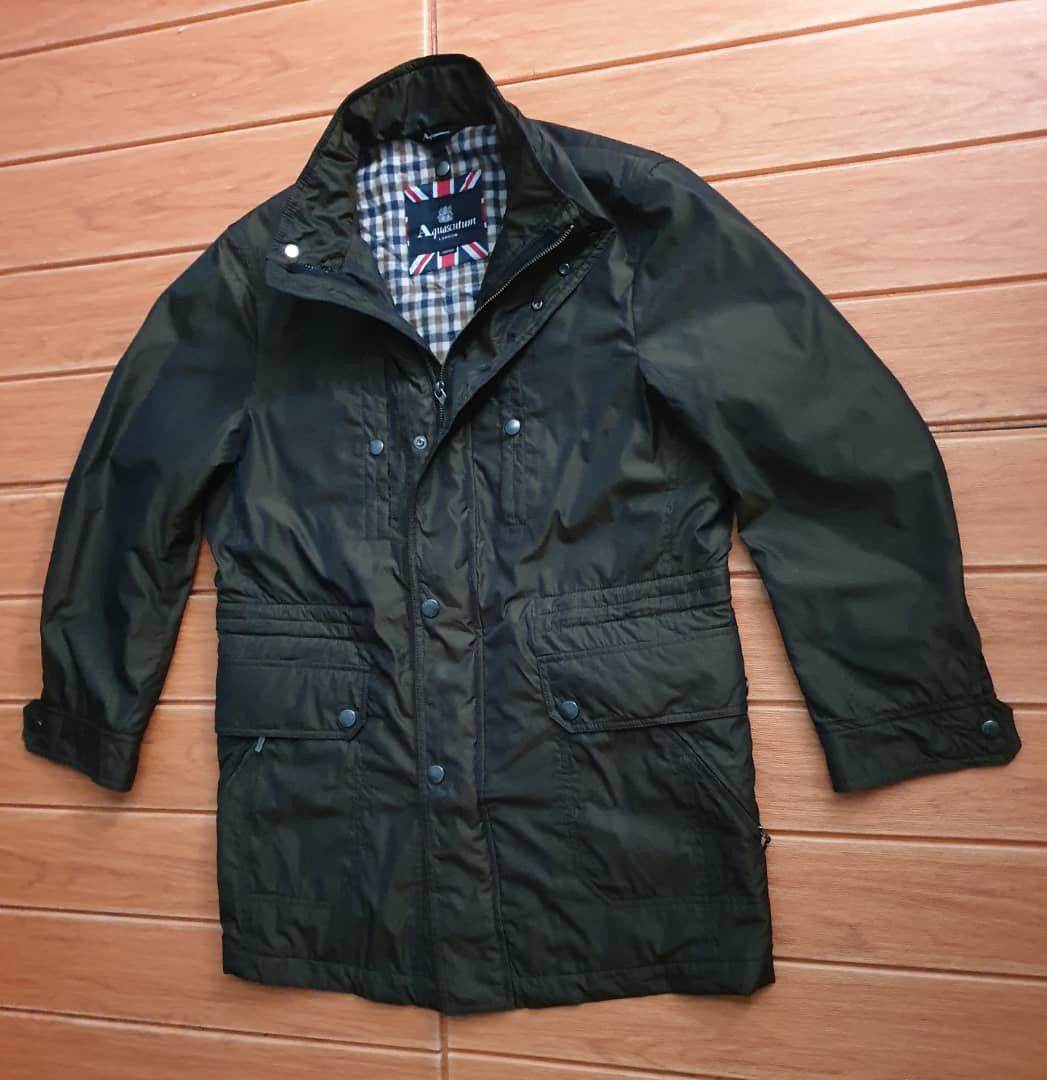 Aquascutum 💥Aquascutum green military winter( No hoodie ) jacket Size US M / EU 48-50 / 2 - 7 Thumbnail