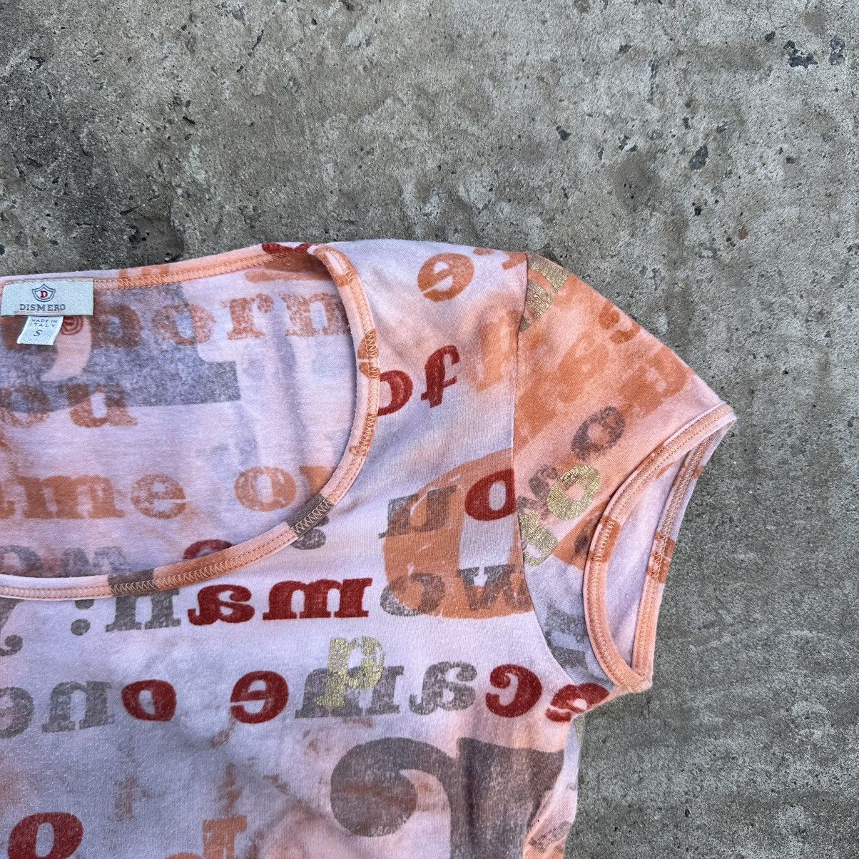 Japanese Brand × Vintage Vintage Japanese Style Crop Top Dismero Y2K 90s Grugne Size S / US 4 / IT 40 - 7 Thumbnail