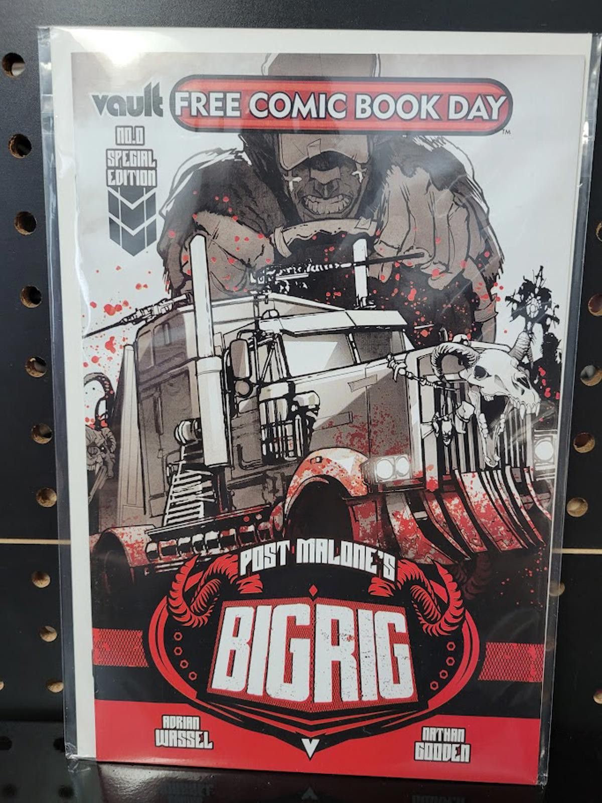 Other Post Malone Big Rig 0 FCBD 2025 Unstamped Special Edition NM Size ONE SIZE - 1 Preview