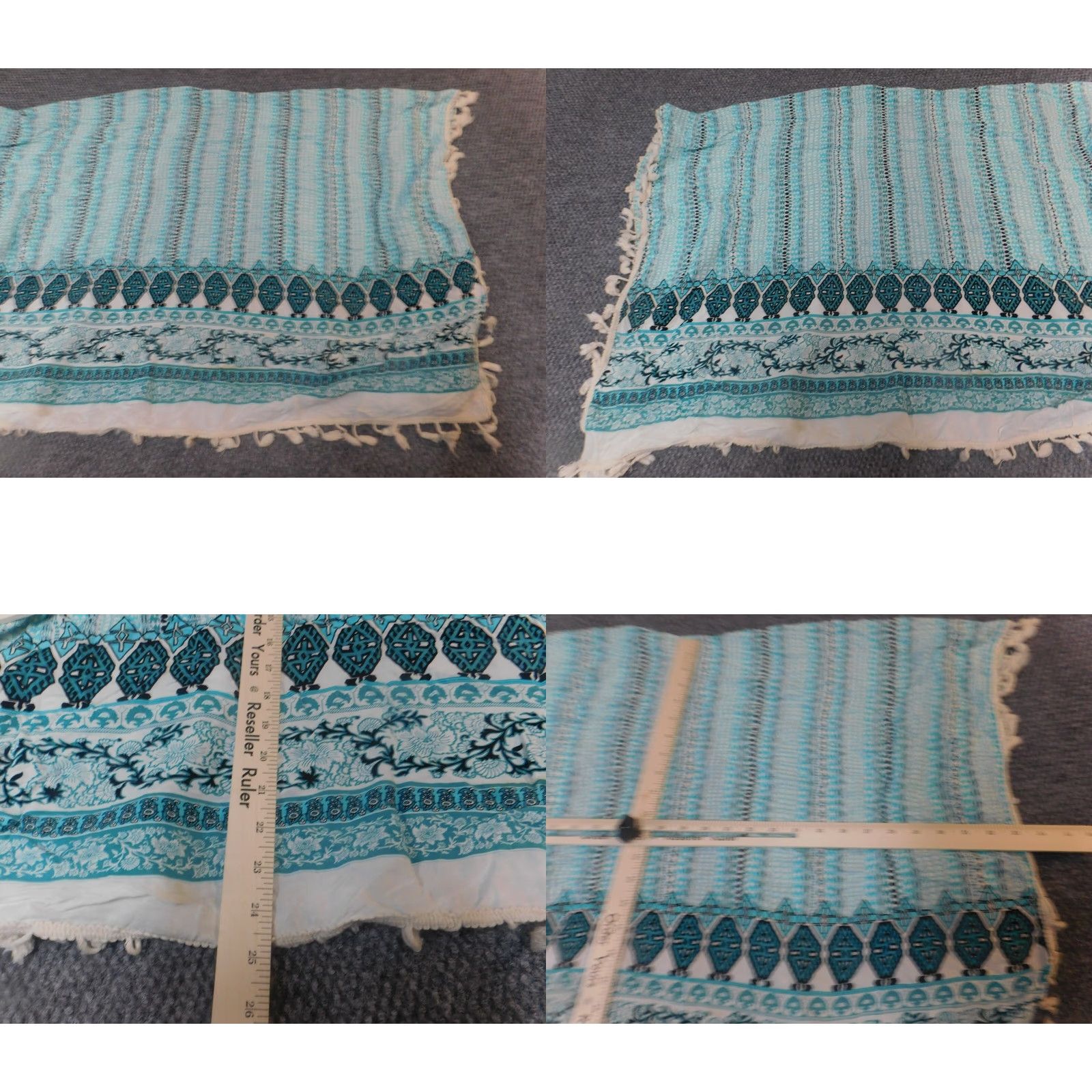 Vintage Bobbie Brooks Womens Sweater Cape One Size blue Regular Knit Caped Sleeveless Crew Neck Pullover Acrylic Modern Pattern Solid Size ONE SIZE - 8 Thumbnail