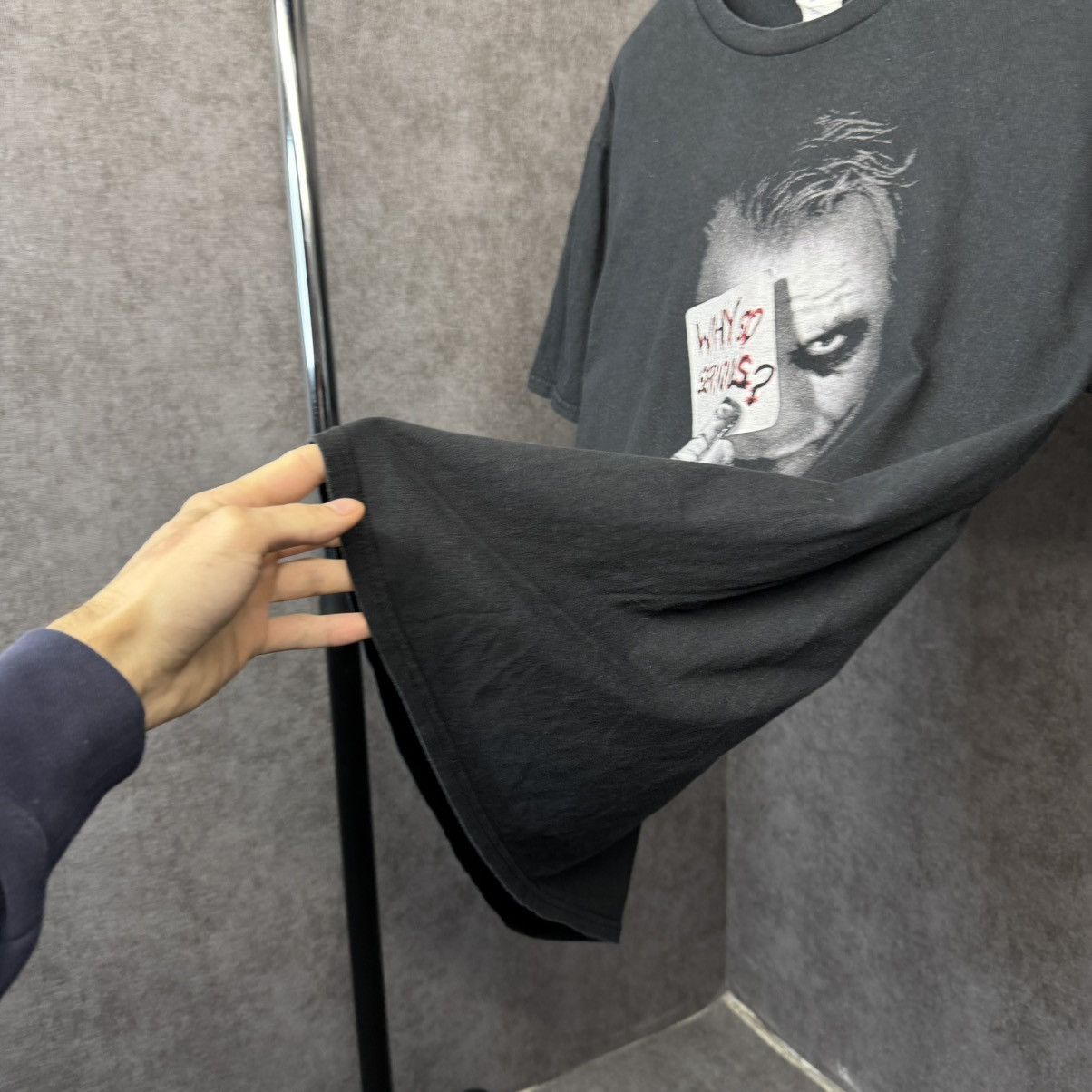 Vintage Vintage Joker t-shirt “Why So Serious” Size US M / EU 48-50 / 2 - 7 Thumbnail