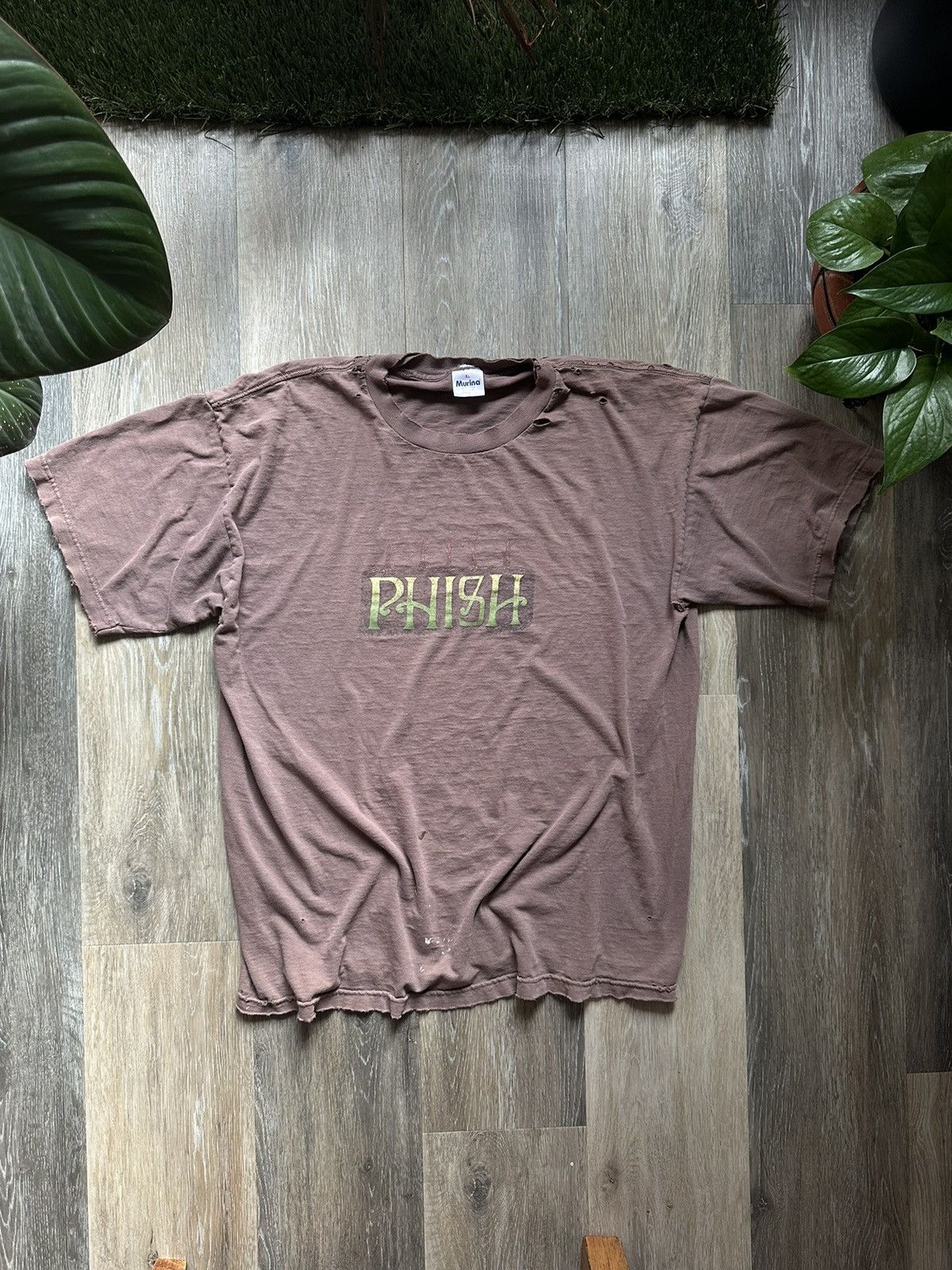 image of Band Tees x Vintage 90’S Vintage Phish Tee in Brown, Men's (Size XL)