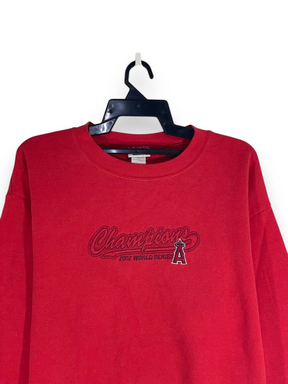 MLB Vintage 2002 champion mlb los angeles angel anaheim angel Size US L / EU 52-54 / 3 - 2 Thumbnail
