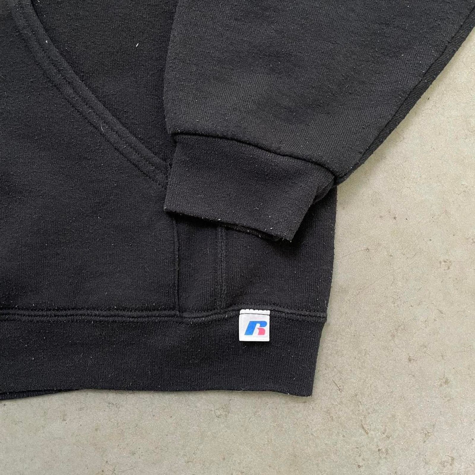 Russell Athletic Vintage “Lake Travis Baseball” Black Russell Hoodie Size US L / EU 52-54 / 3 - 4 Thumbnail