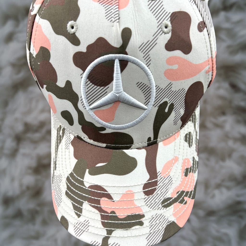 Hamilton Stichd Lewis Hamilton 2021 Abu Dhabi Cap Camouflage Baseball Cap Men One Size Multicolor Pattern Camouflage Size ONE SIZE - 1 Thumbnail