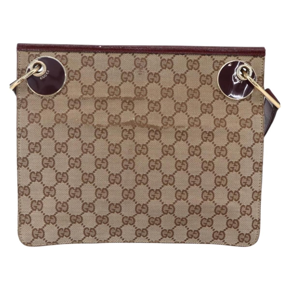 Gucci Gucci Eclipse Messenger GG Canvas Size ONE SIZE - 1 Thumbnail