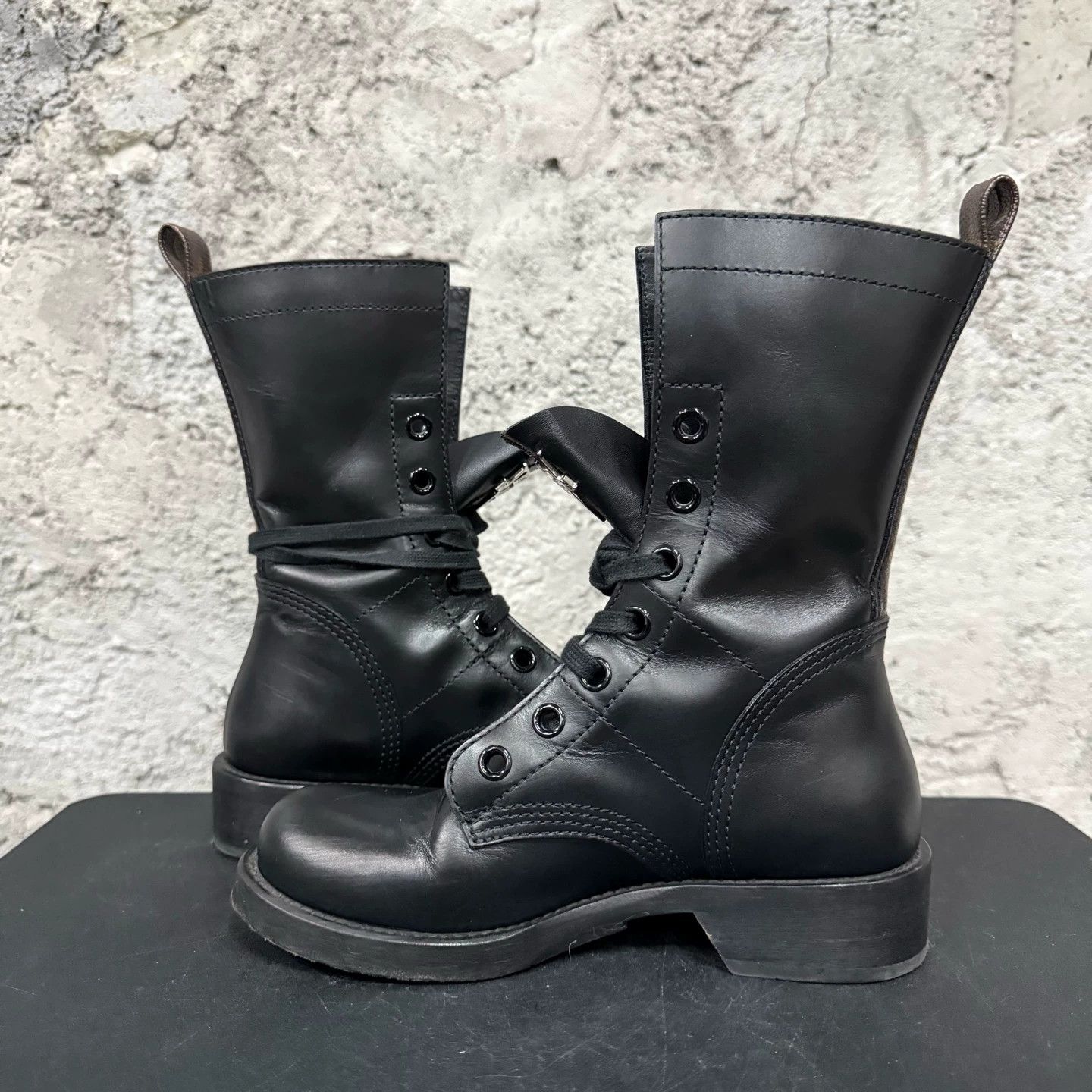 Louis Vuitton LV boots 35.5 Size US 4.5 / IT 34.5 - 5 Thumbnail