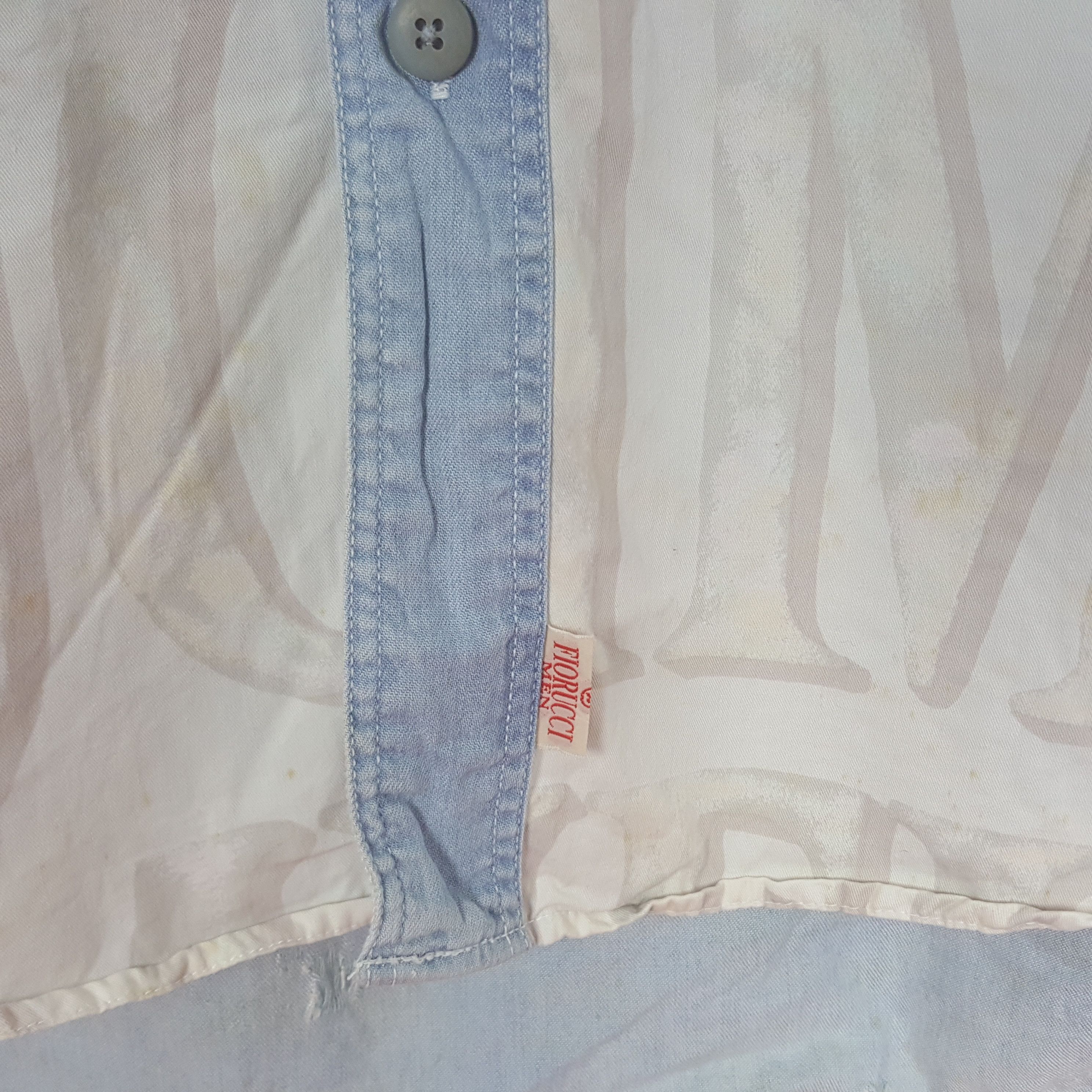 Fiorucci Vintage Florucci Men Button Up Shirt Size US M / EU 48-50 / 2 - 2 Thumbnail