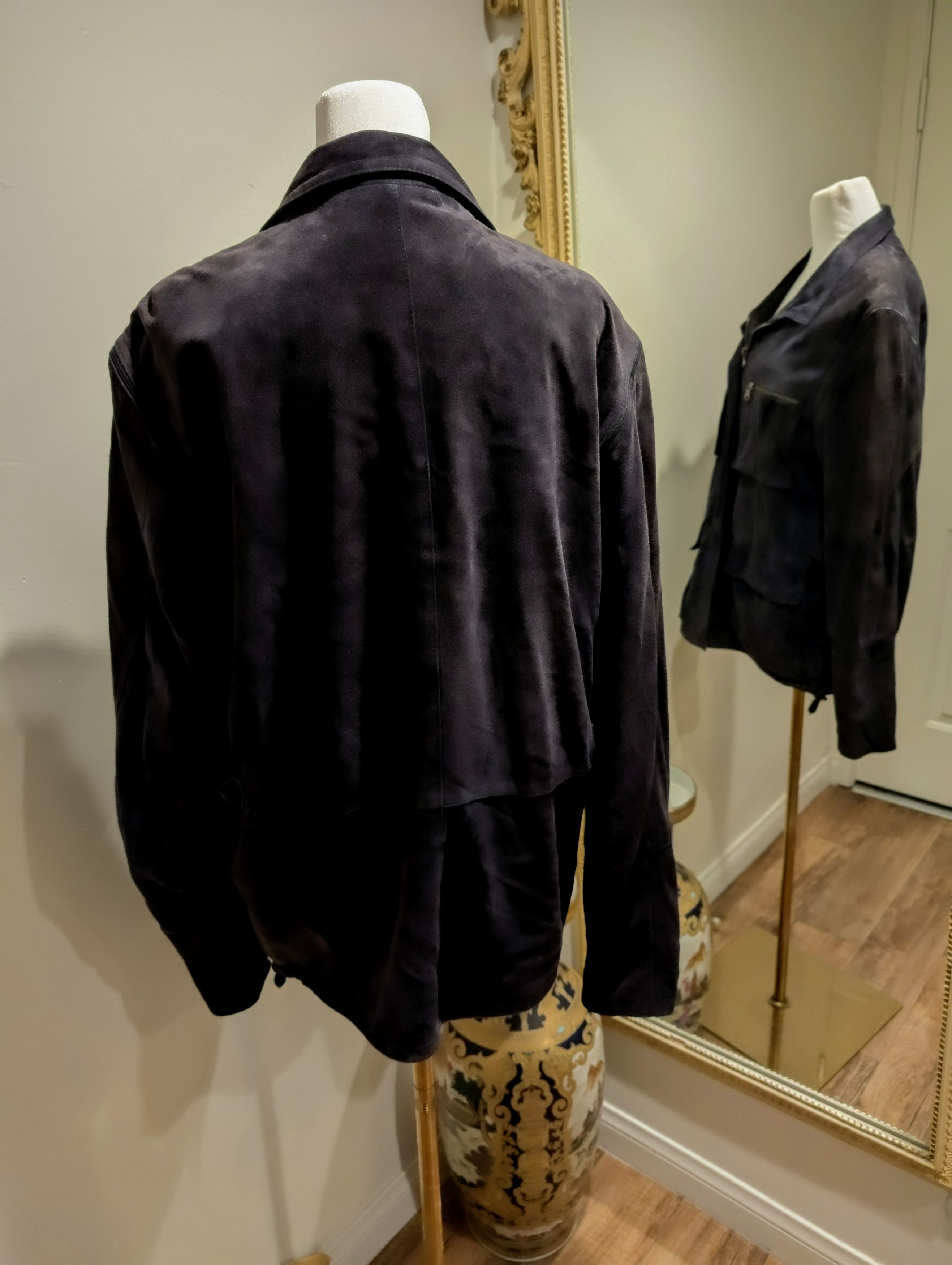 Other ARCHIVE LARUSMIANI Milan Suede Convertible Field Jacket EU50 Size US M / EU 48-50 / 2 - 2 Thumbnail