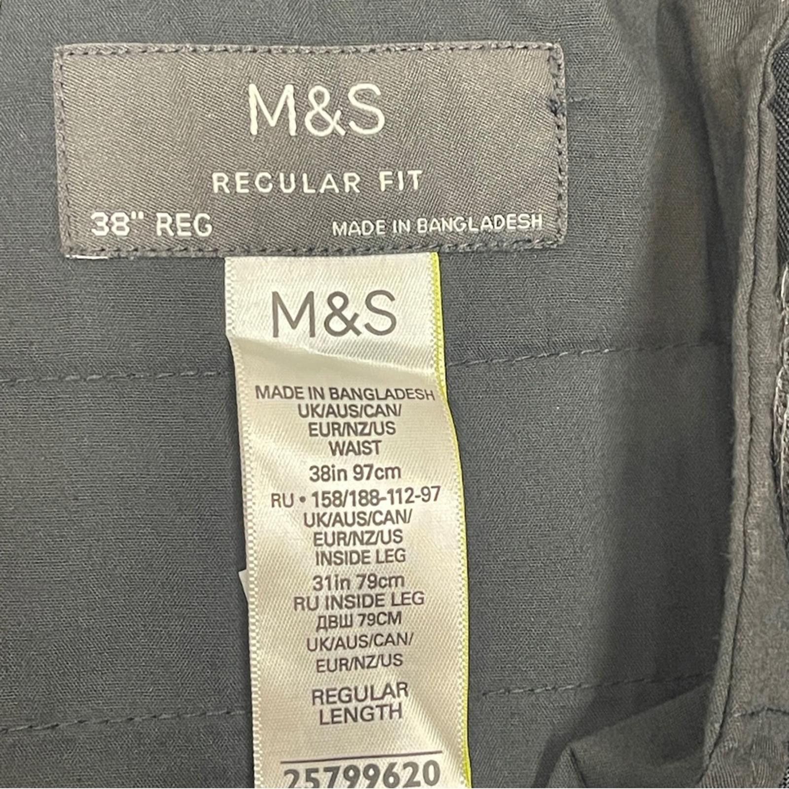 M.E. Sport M&S Classic Black Dress Trousers - NWT Size 44R - 9 Thumbnail