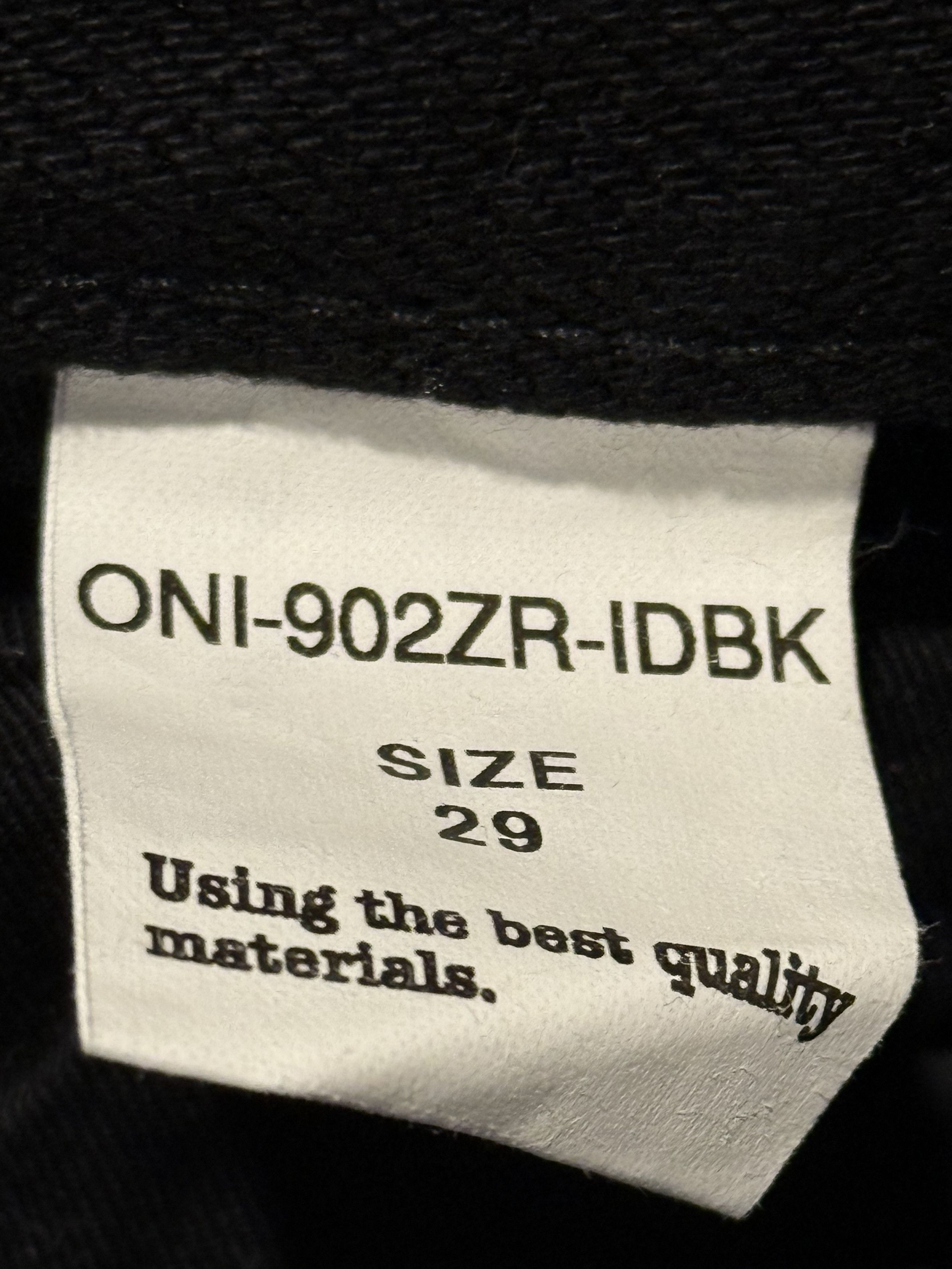 Oni Oni Denim - Indigo x Black Secret Denim - 20oz - 29 Size US 29 - 3 Thumbnail