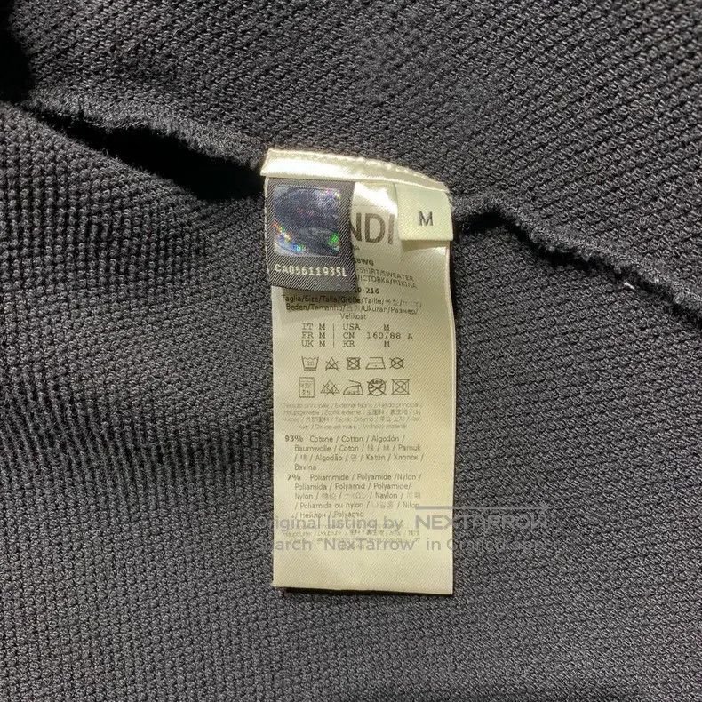 Fendi Fendi Hooded Zippered Logo Jacket Size M / US 6-8 / IT 42-44 - 4 Thumbnail