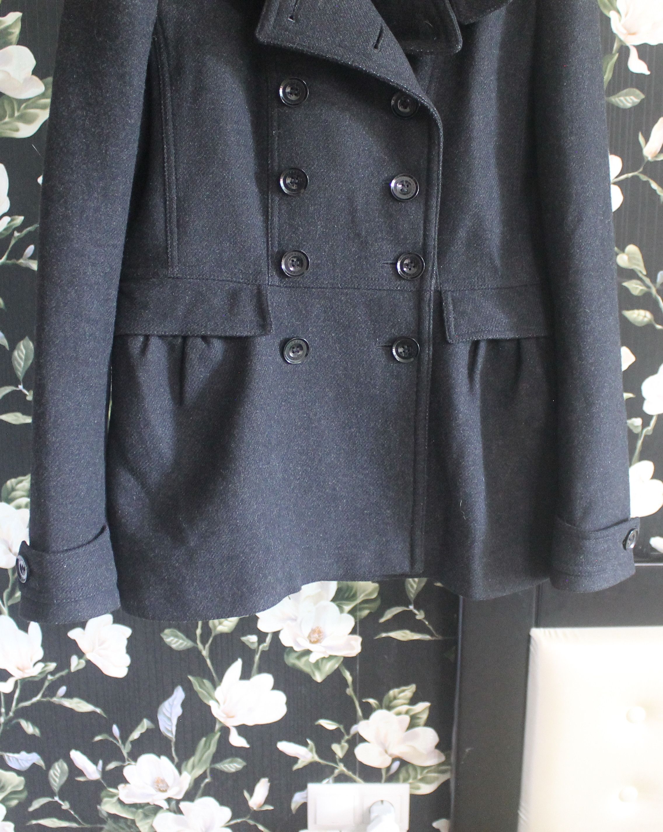 Burberry Burberry Brit Double Breasted Wool Coat Jacket Size XL / US 12-14 / IT 48-50 - 3 Thumbnail