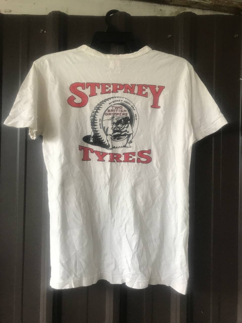 Cushman × Japanese Brand Cushman Stepney Tyres Tee Freewheelers Mister Freedom Style Size US S / EU 44-46 / 1 - 1 Thumbnail