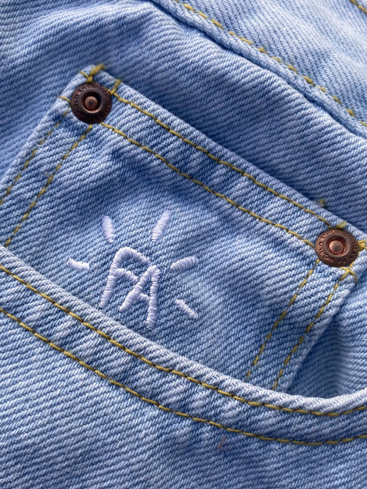 Fucking Awesome Fucking Awesome Hammerlee Jeans 30 waist soft blue Size US 30 / EU 46 - 8 Thumbnail