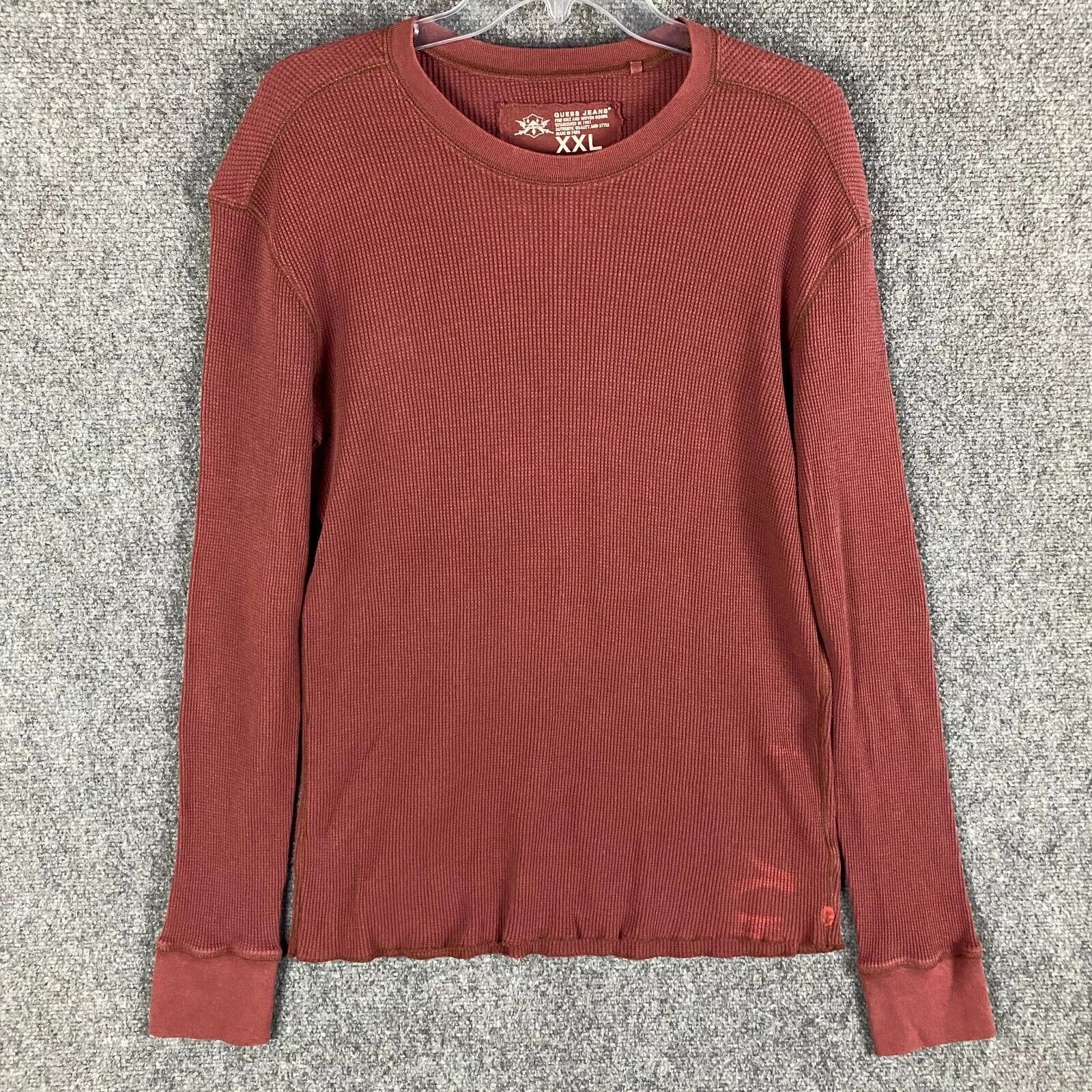 Gap × Vintage Gap Waffle Knit Shirt Men's XXL 2XL Long Sleeve Cotton Size US XXL / EU 58 / 5 - 1 Thumbnail