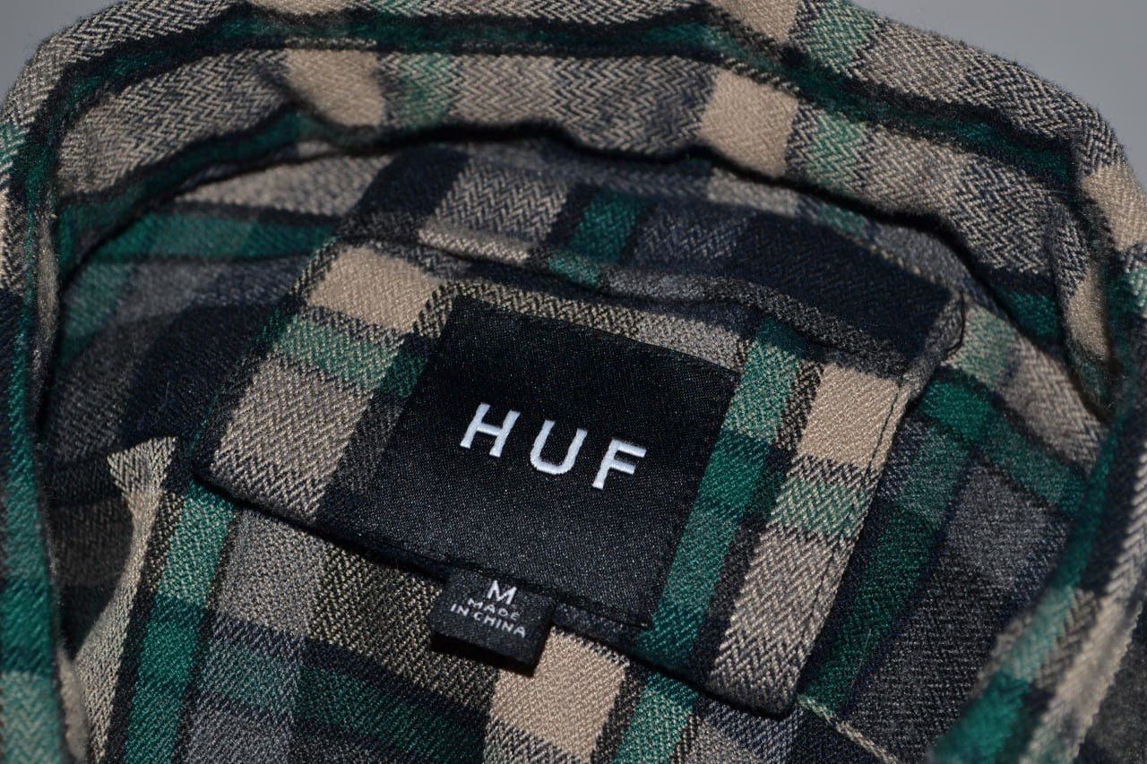 Huf HUF Flannel shirt Long Sleeve Multicolour Size US M / EU 48-50 / 2 - 6 Thumbnail