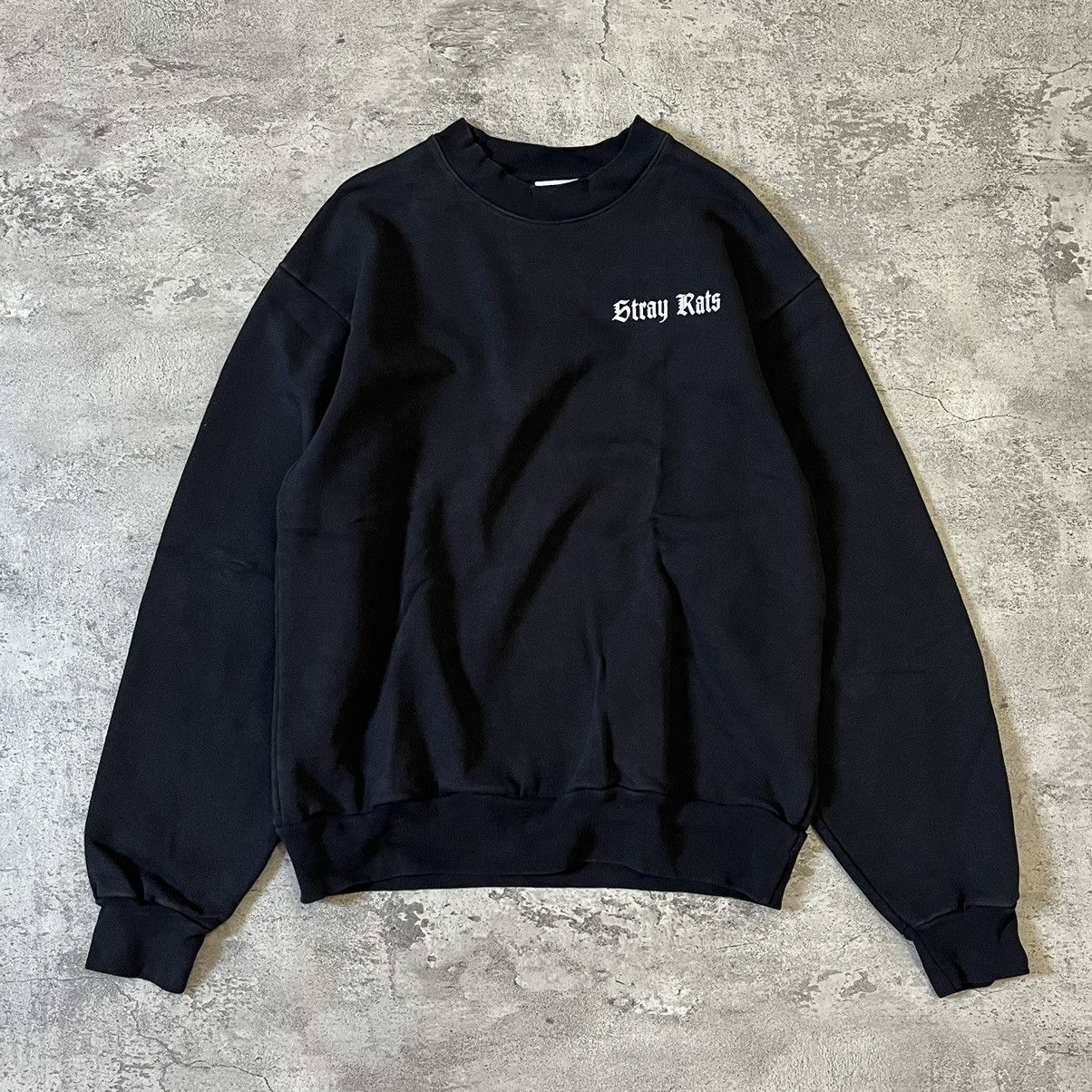 Stray Rats Stray Rats Crimson Crewneck - Black Size US S / EU 44-46 / 1 - 2 Thumbnail