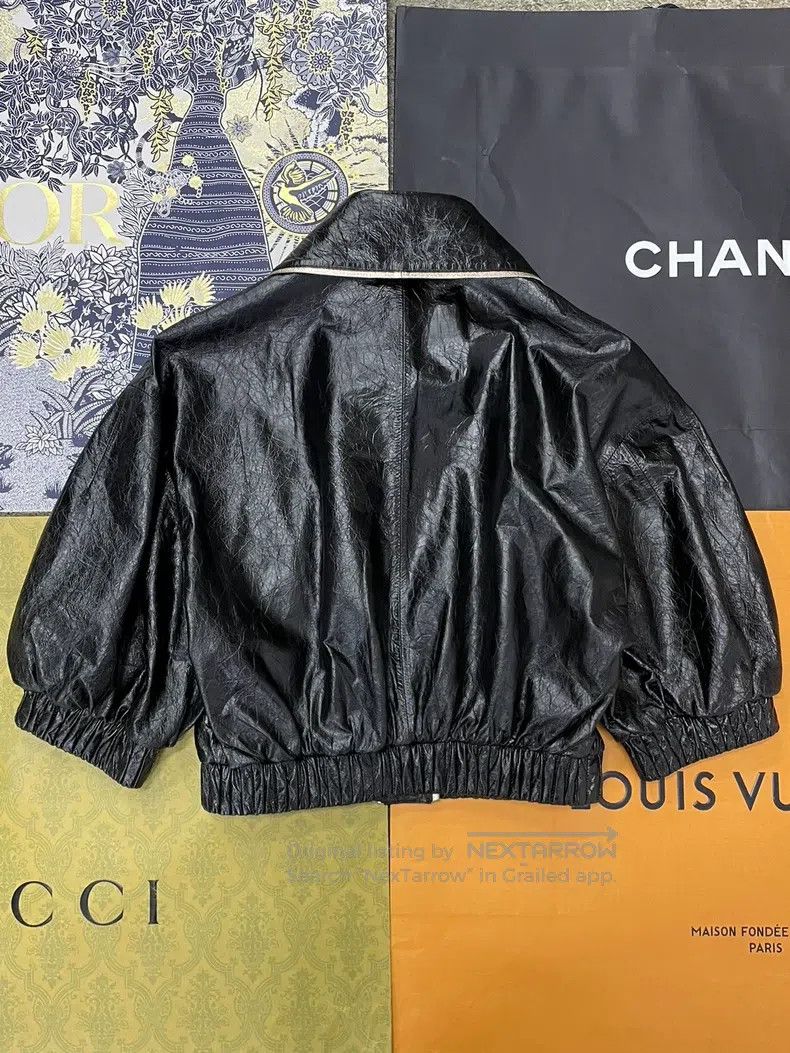 Chanel Chanel Black gold button leather jacket Size XS / US 0-2 / IT 36-38 - 3 Thumbnail