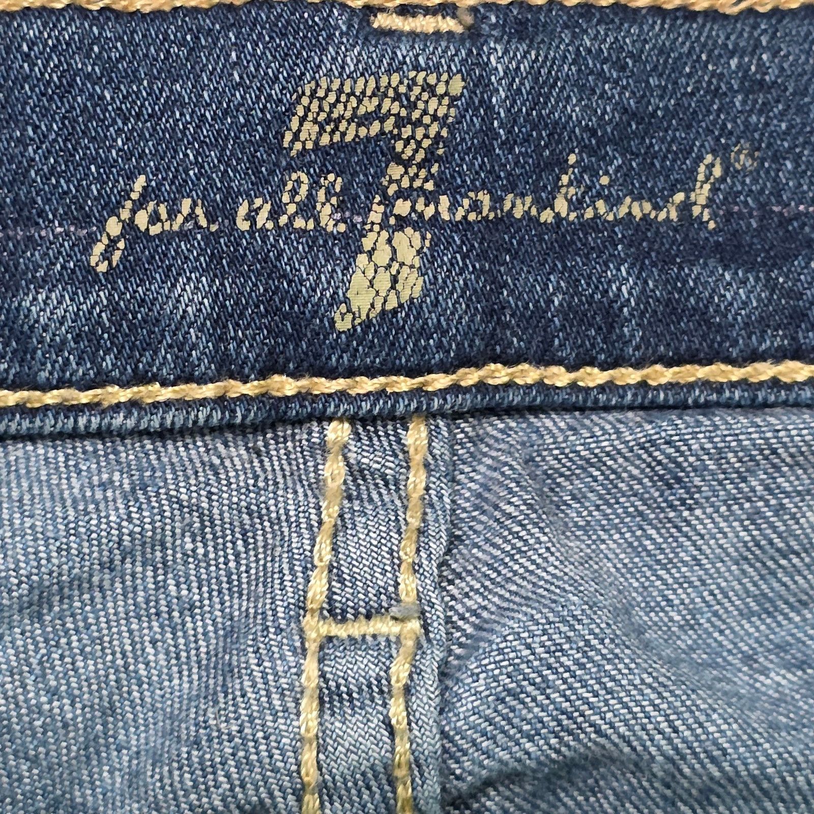 7 For All Mankind 7 For All Mankind Skinny Jeans Women’s 25 Distressed Size 25" / US 0 / IT 36 - 2 Thumbnail