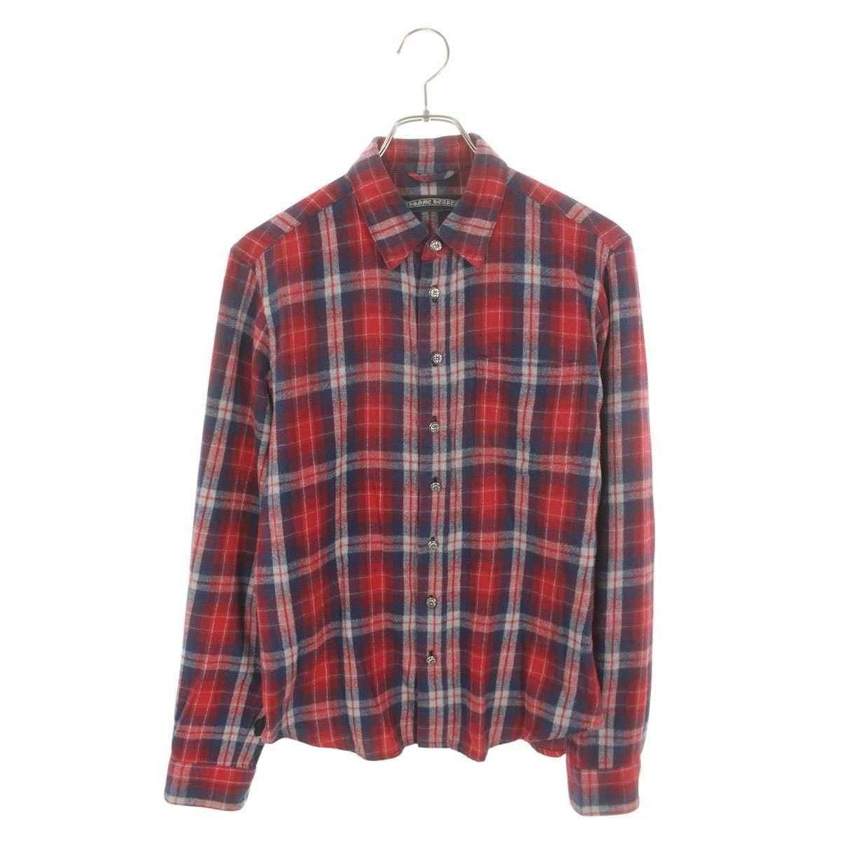 Chrome Hearts Chrome Hearts Loose End Cross Ball Button Shirt Size US M / EU 48-50 / 2 - 1 Thumbnail