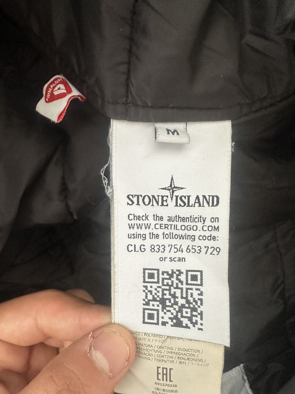 Stone Island STONE ISLAND MICRO REPS PRIMALOFT Size US M / EU 48-50 / 2 - 5 Thumbnail