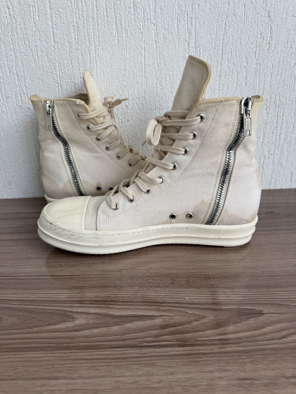 Rick Owens Drkshdw Aw21 toothface sketch drkshdw Ramones Size US 9.5 / EU 42-43 - 15 Thumbnail