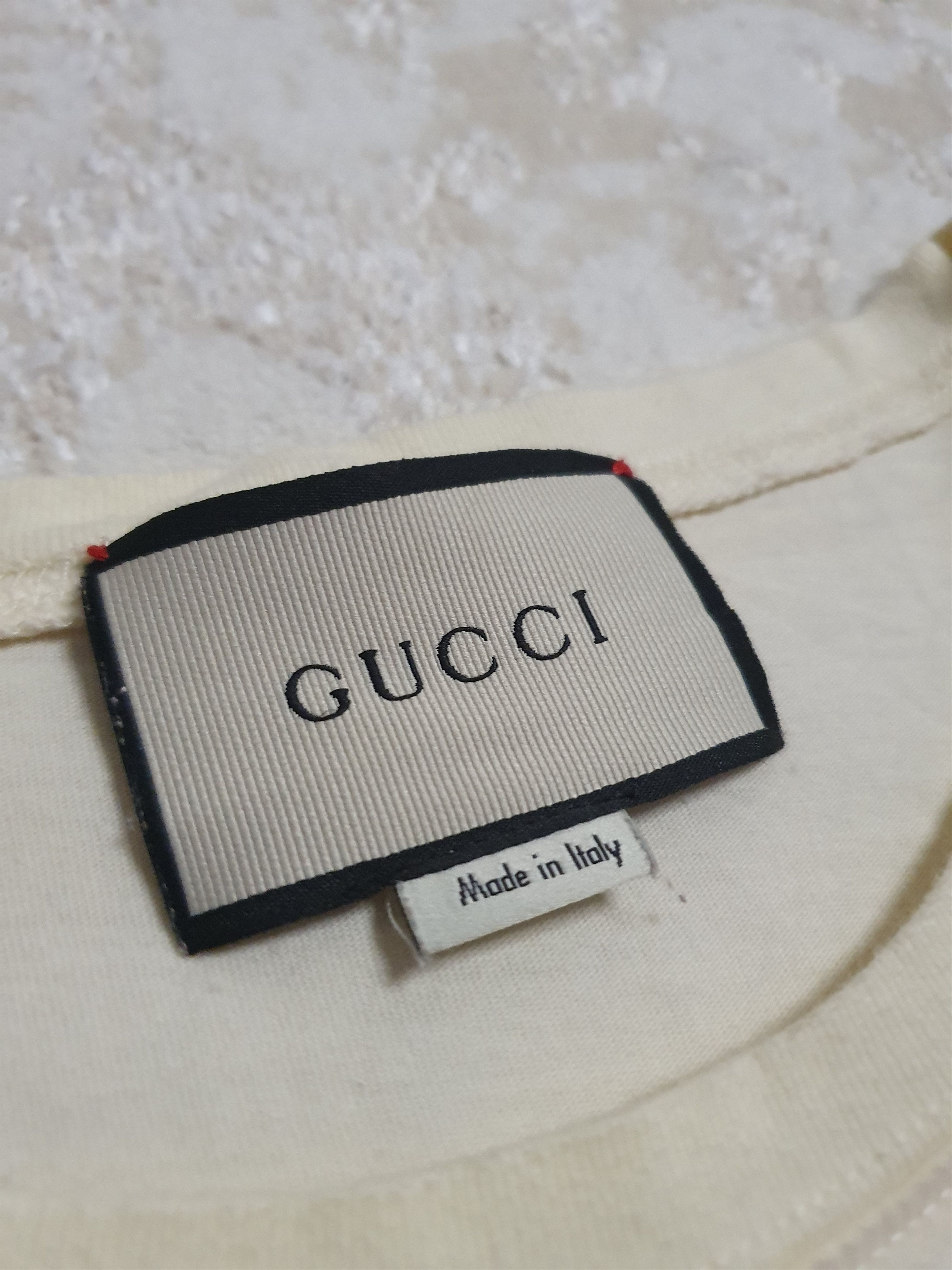 Gucci Gucci logo pig Women's Tshirt Size L / US 10 / IT 46 - 5 Thumbnail