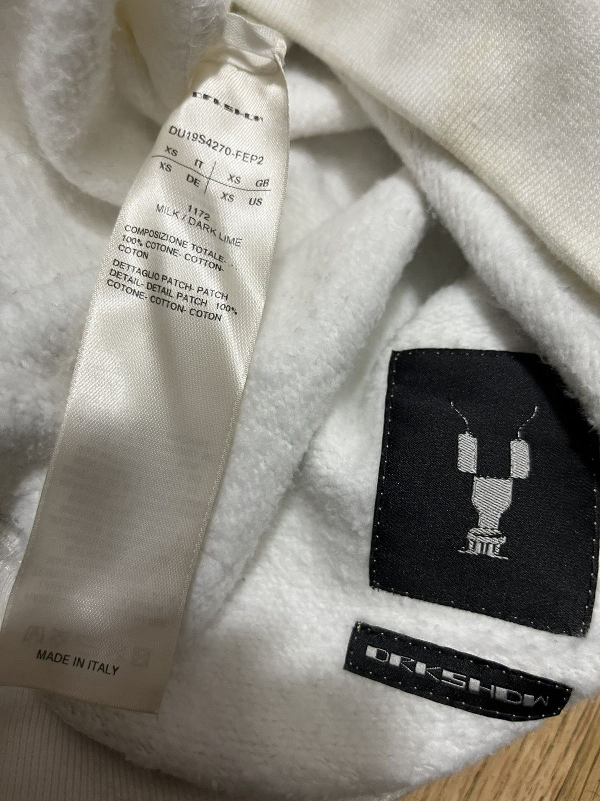 Rick Owens Rick Owen's x Kembra Pfahler cotton sweater/pullover Size US S / EU 44-46 / 1 - 5 Thumbnail