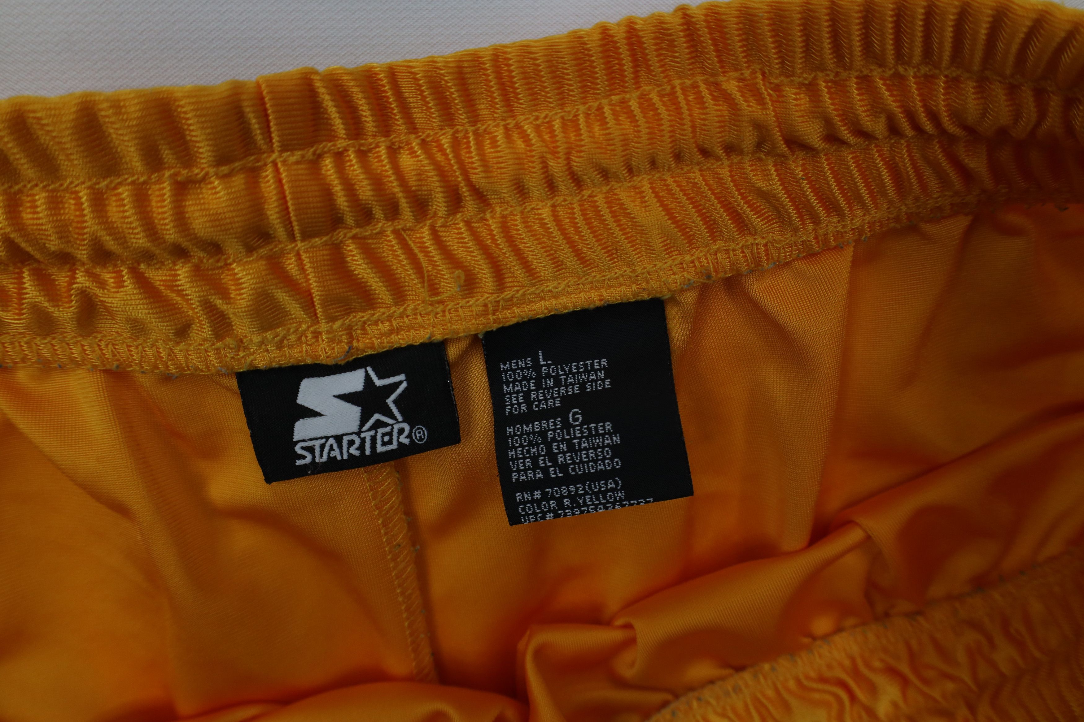 Starter Vintage 90s Starter Polyester Block Gym Basketball Shorts Size US 34 / EU 50 - 7 Thumbnail
