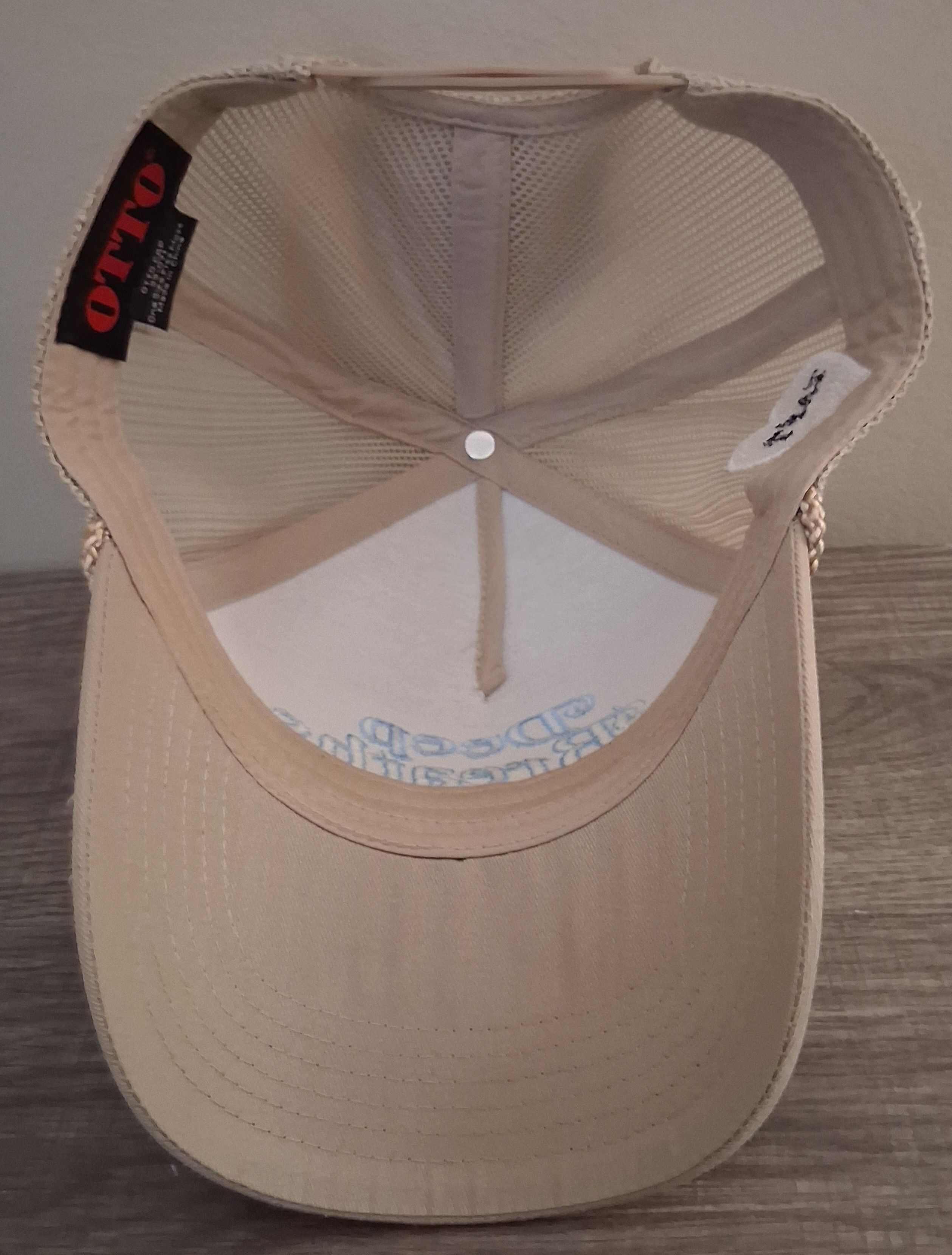 TAFT TAFT "DEEP BREATHS" Beige Trucker Hat Size ONE SIZE - 4 Thumbnail