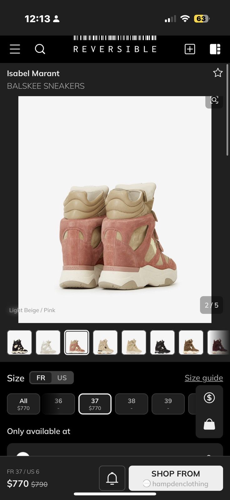 Isabel Marant isabel marant balskee sneakers Size US 5.5 / IT 35.5 - 6 Thumbnail