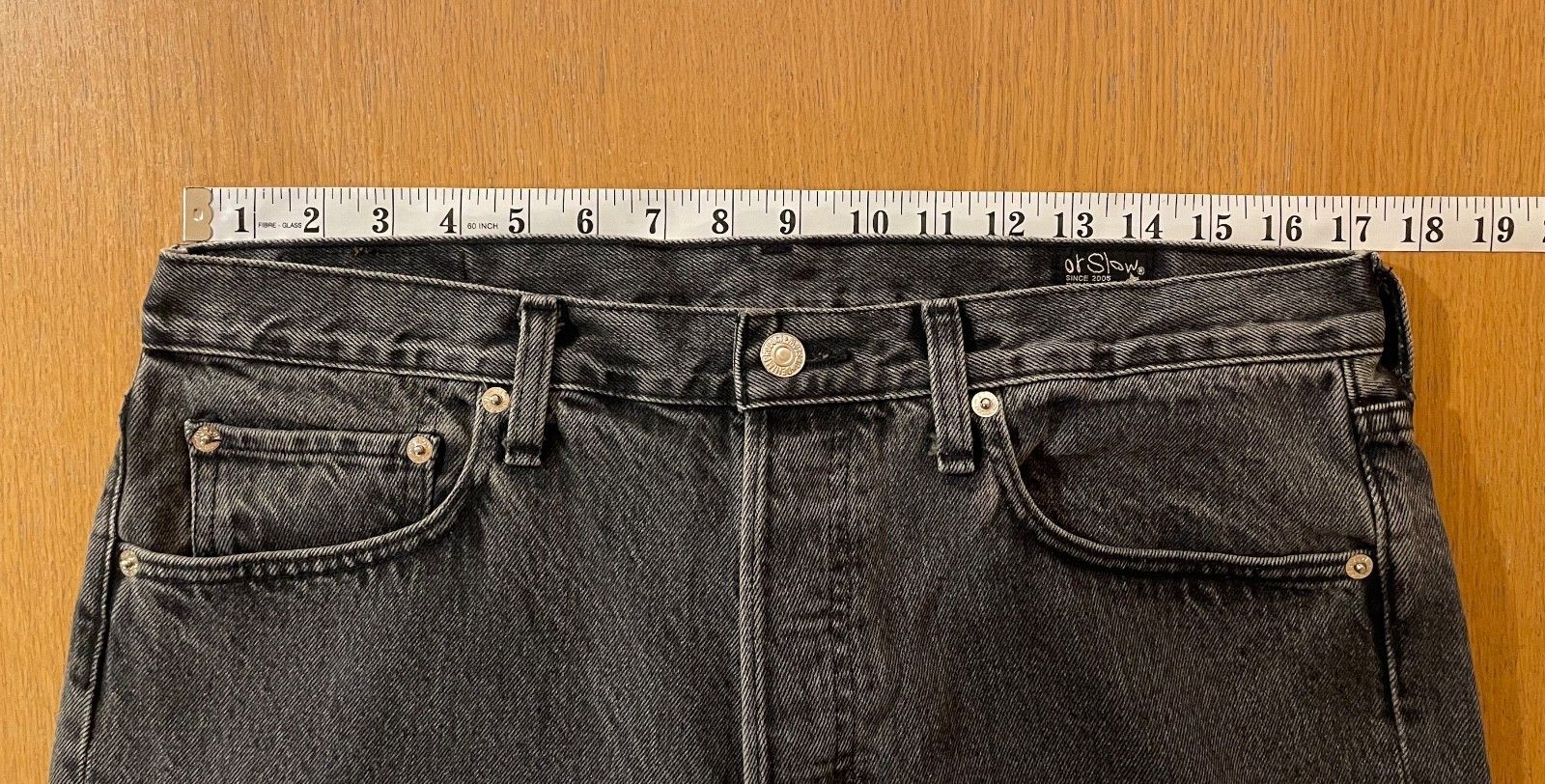 Orslow orSlow 105 90's Denim Black Stone Size 4 Size US 35 - 6 Thumbnail