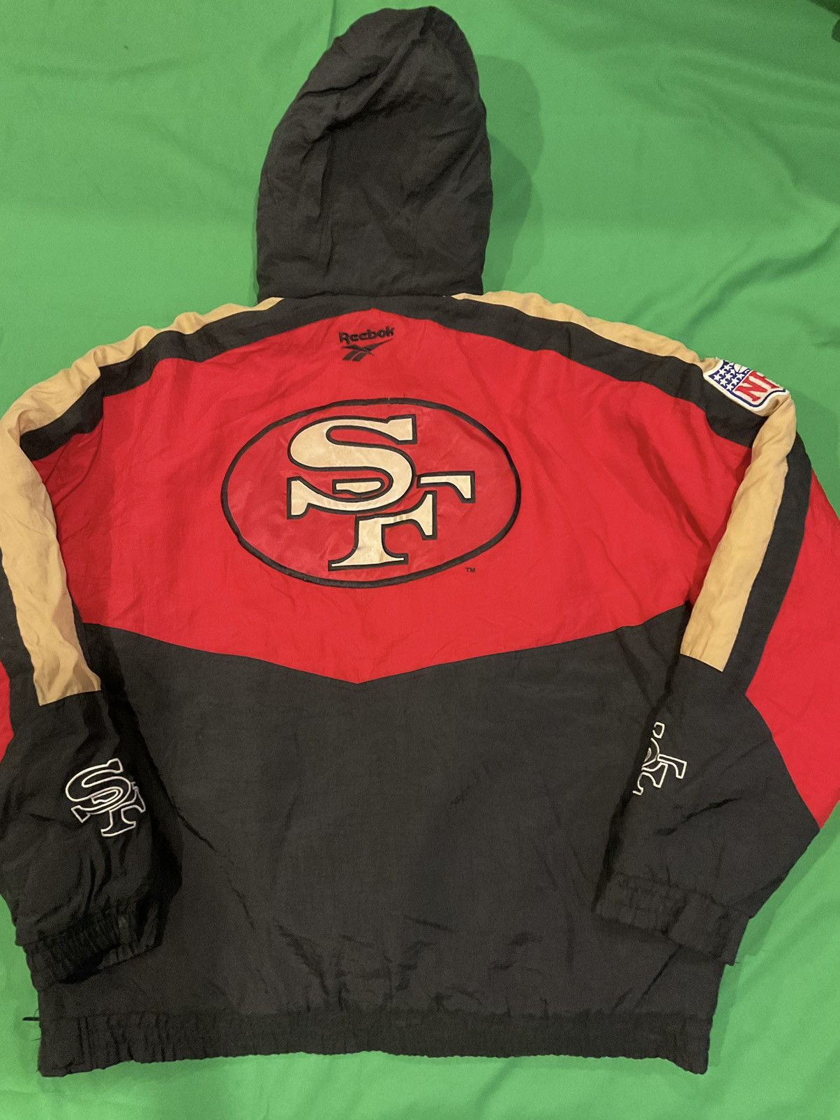 NFL × Vintage Vintage San Francisco 49ers stater jacket Size US L / EU 52-54 / 3 - 2 Thumbnail