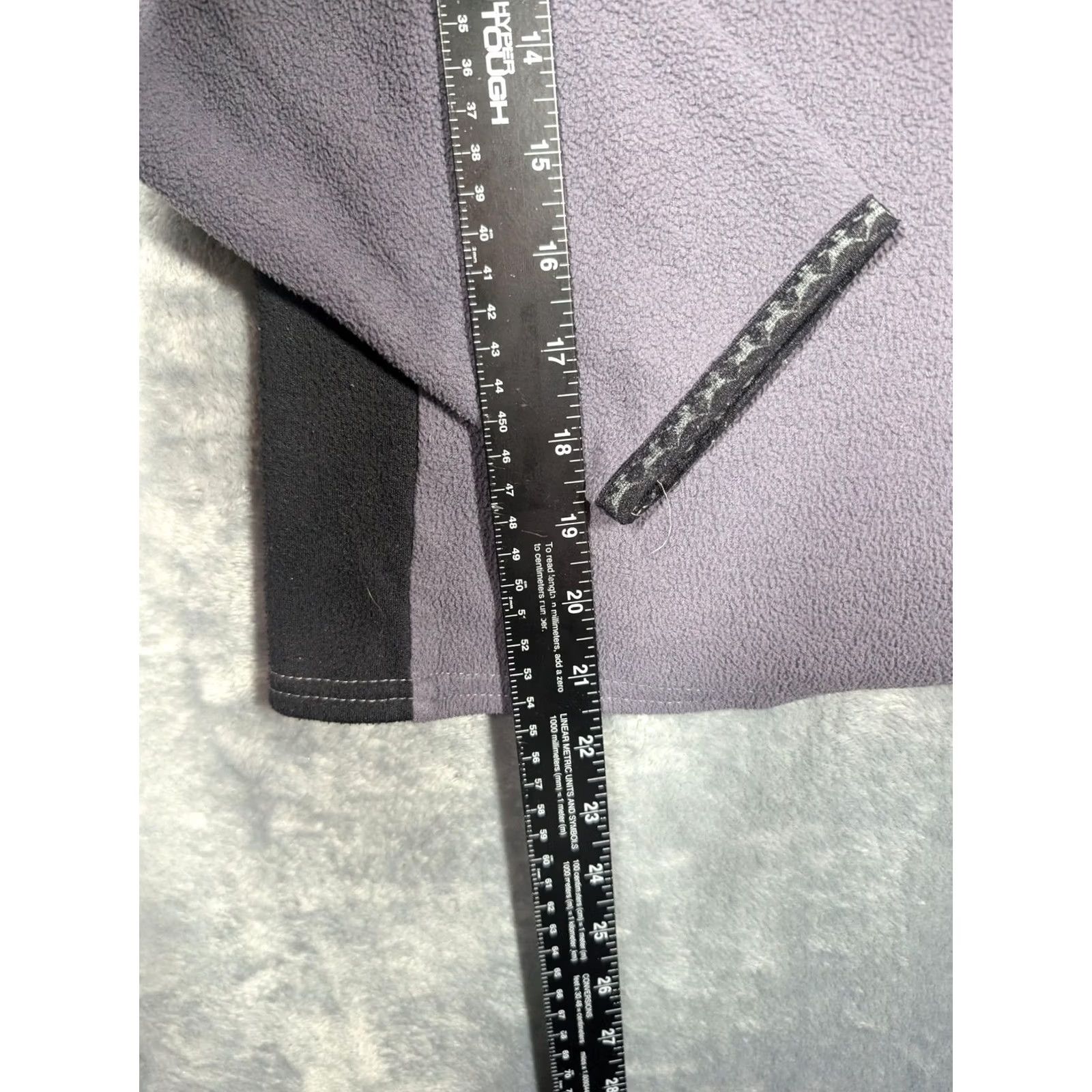 Vintage Kerrits Fleece Pullover Womens Large Gray 1/4 Zip Mock Neck Equestrian Riding Pullover Sweatshirt Size L / US 10 / IT 46 - 2 Thumbnail