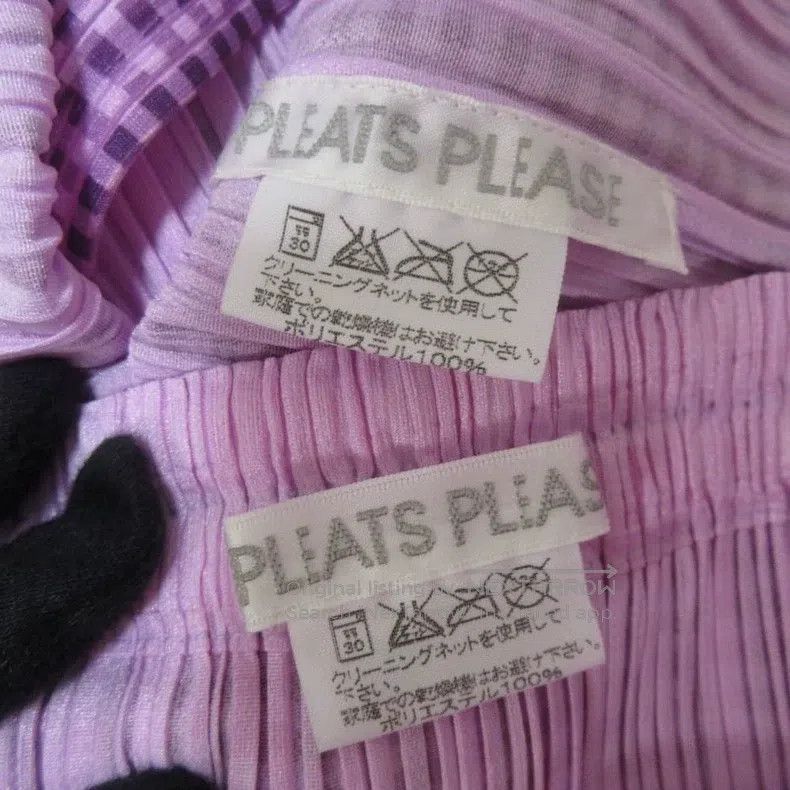 Issey Miyake Issey Miyake Pink-Purple Plaid Two-Piece Set Size XL / US 12-14 / IT 48-50 - 8 Thumbnail