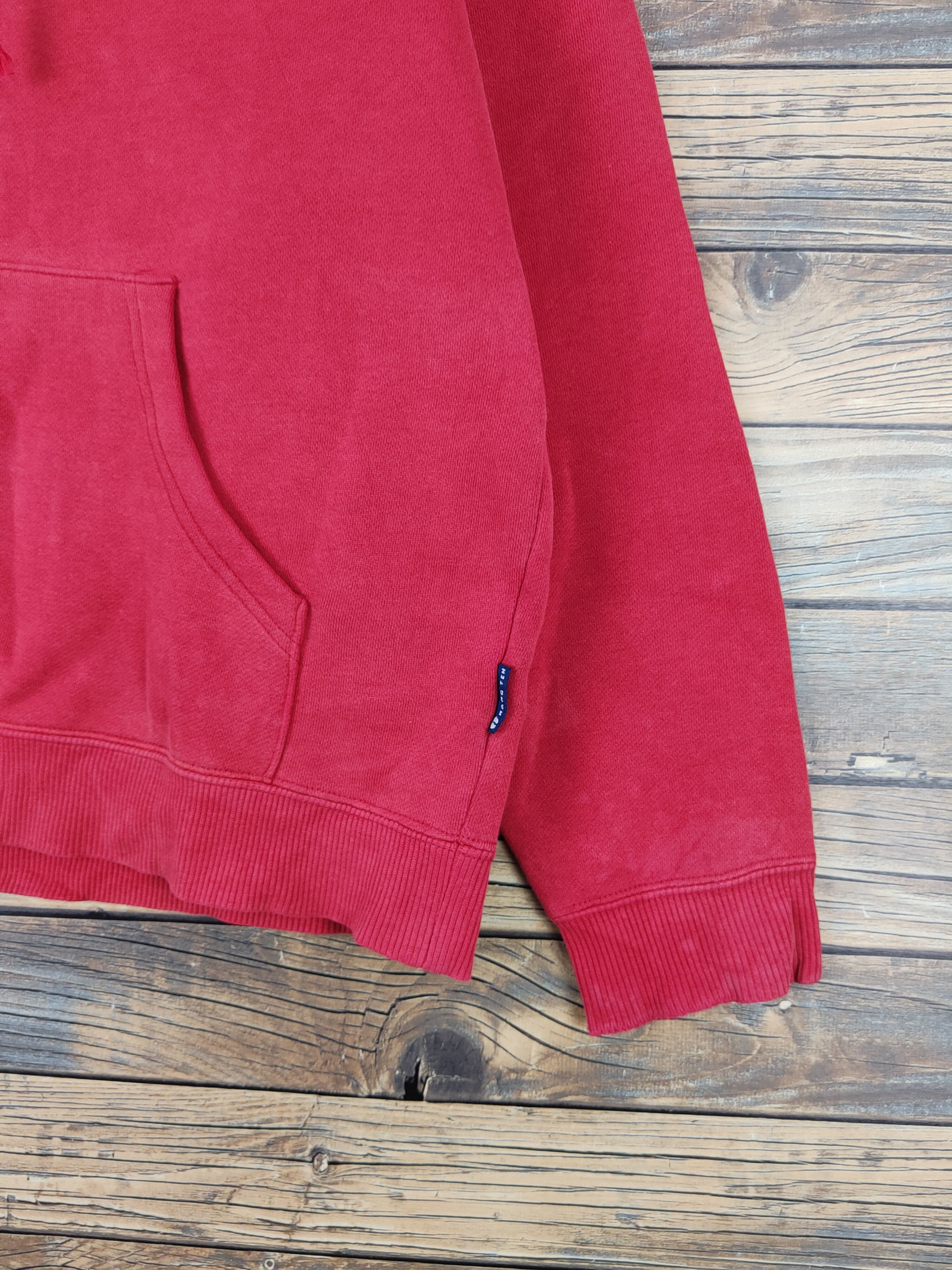 Hang Ten × Japanese Brand × Vintage Hang Ten japan vintage Red Hoodie Sweatshirts #W1129 Size US M / EU 48-50 / 2 - 8 Thumbnail