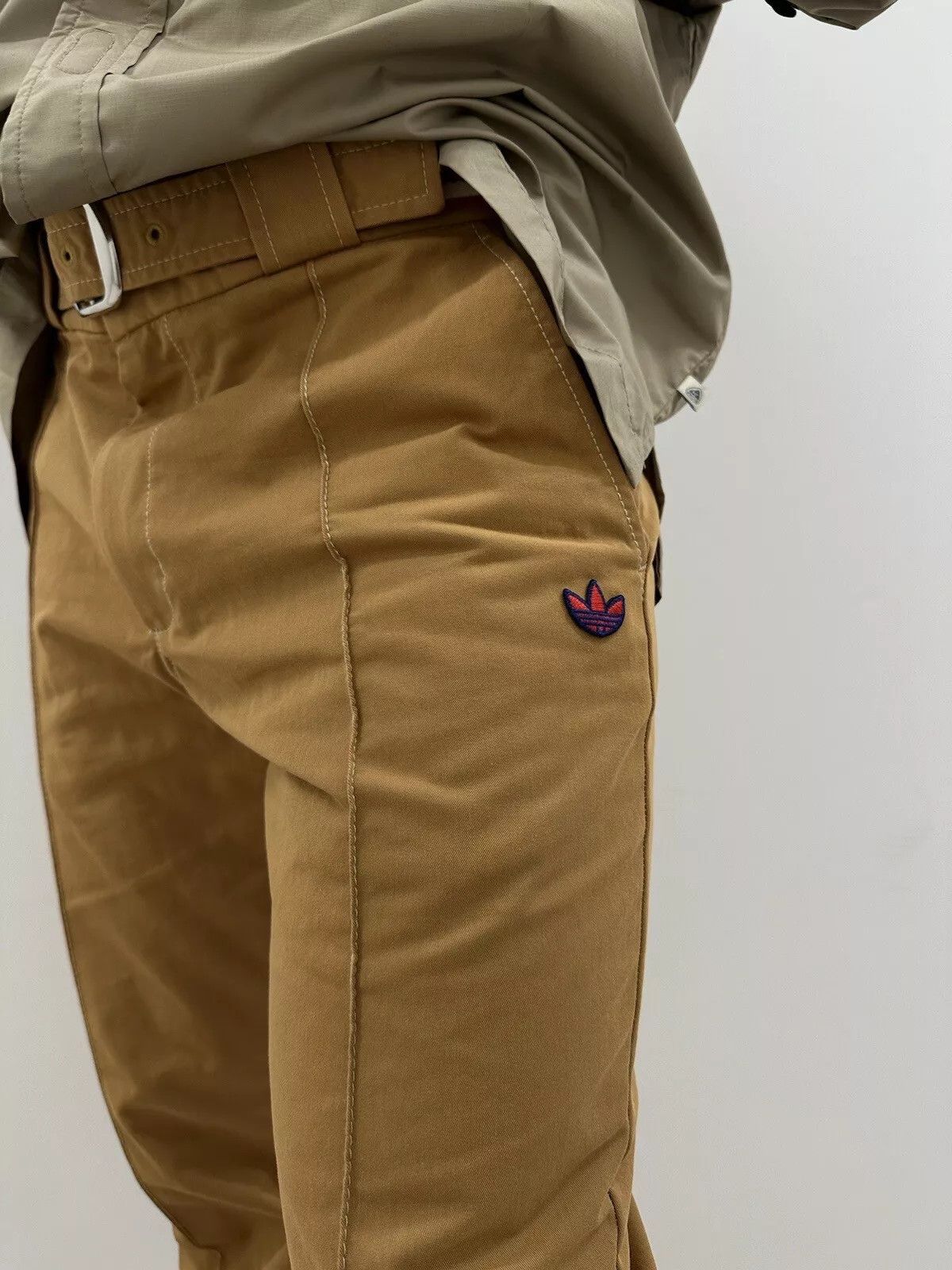 Adidas × Wales Bonner Wales Bonner x Adidas Belted Flare Chino Pants Size US 30 / EU 46 - 4 Thumbnail