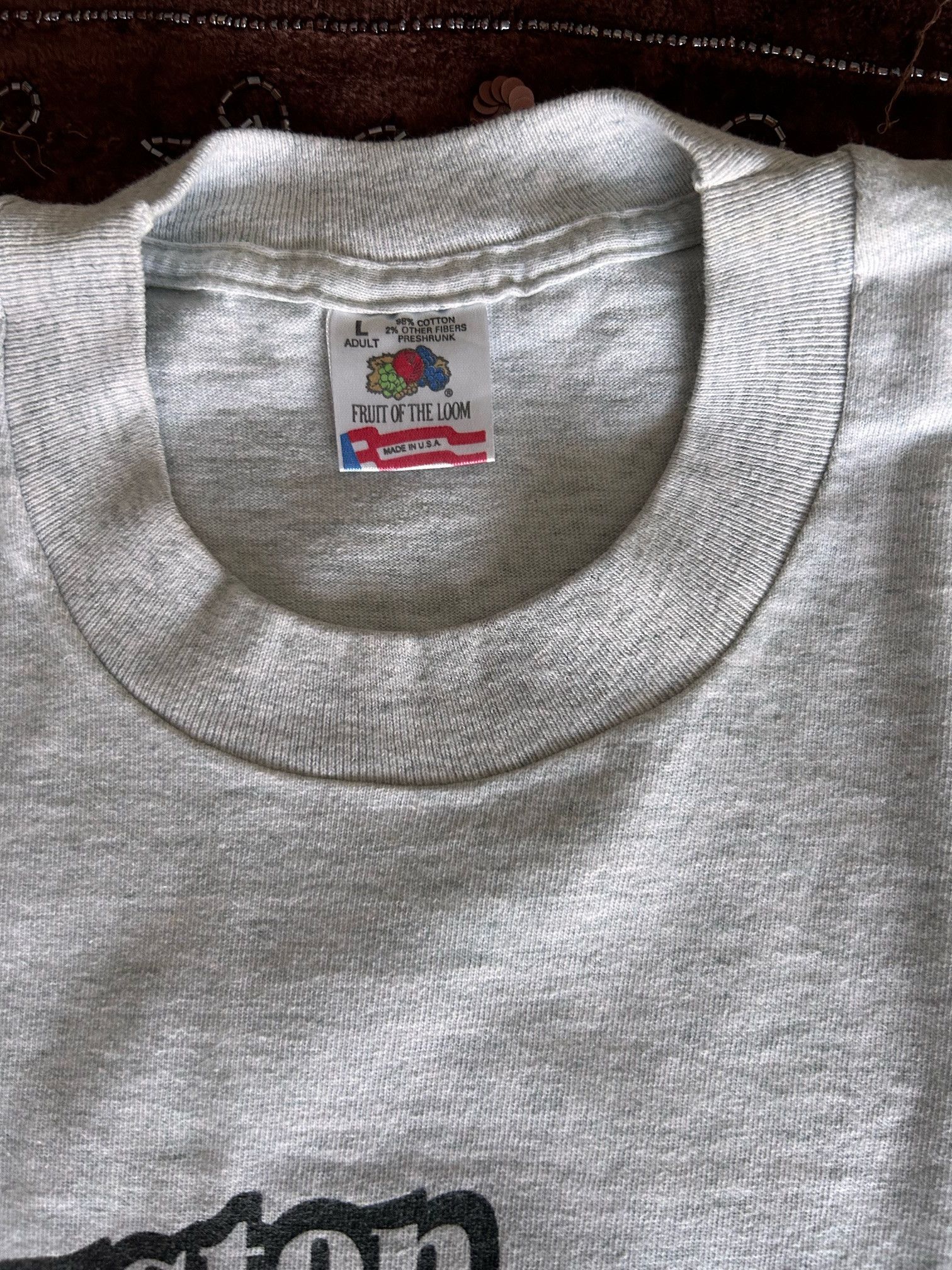 Vintage 1992 Houston Blues Society Tee Single Stitch Size US L / EU 52-54 / 3 - 2 Thumbnail