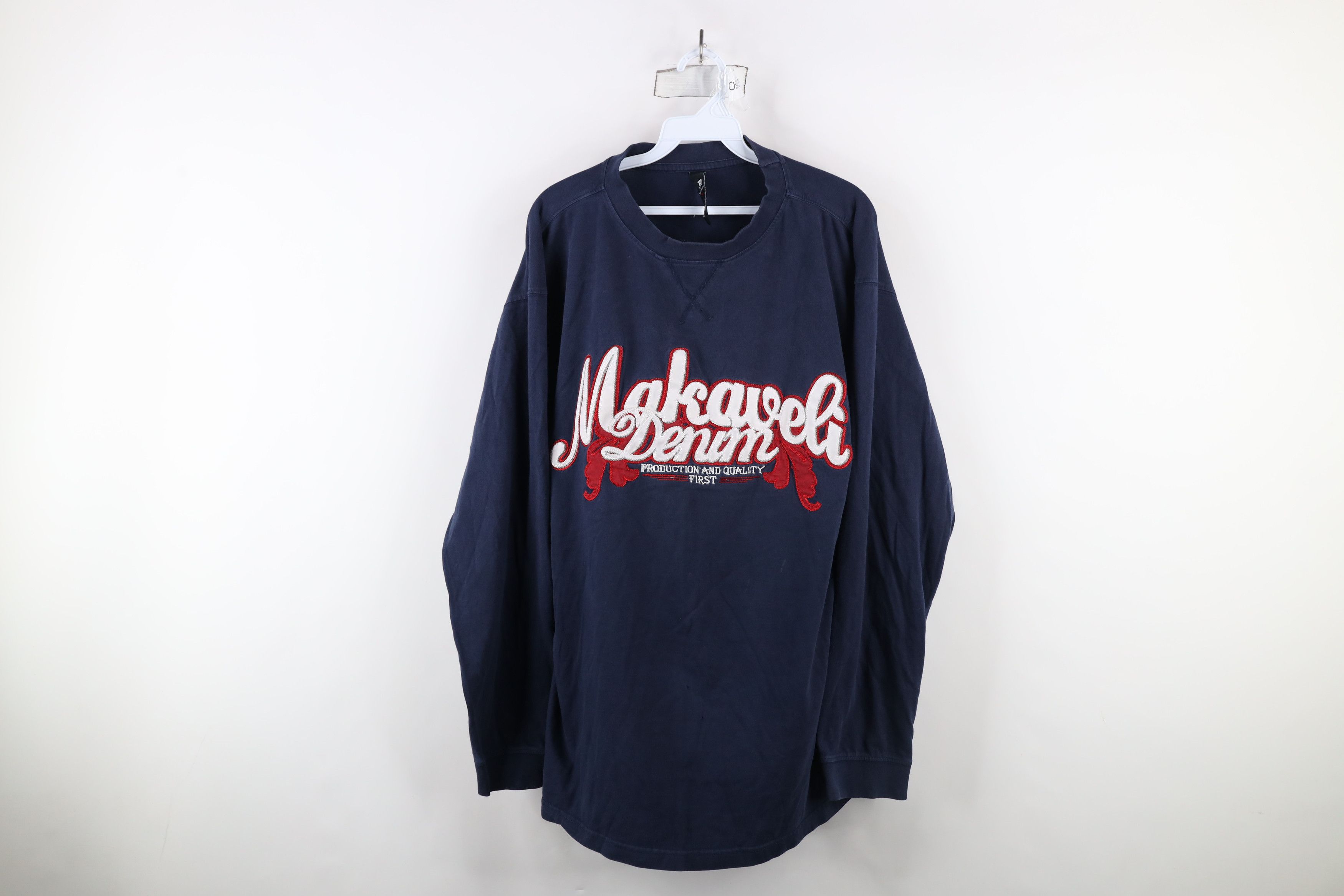 Makaveli × Vintage Vintage Y2K Makaveli 2Pac 2 Pac Hip Hop Long Sleeve T-Shirt Size US L / EU 52-54 / 3 - 1 Thumbnail