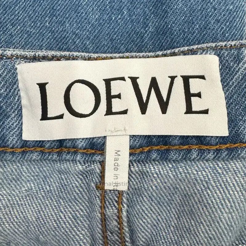 Loewe Loewe Women's Blue Denim Jeans . Size 28" / US 6 / IT 42 - 6 Thumbnail