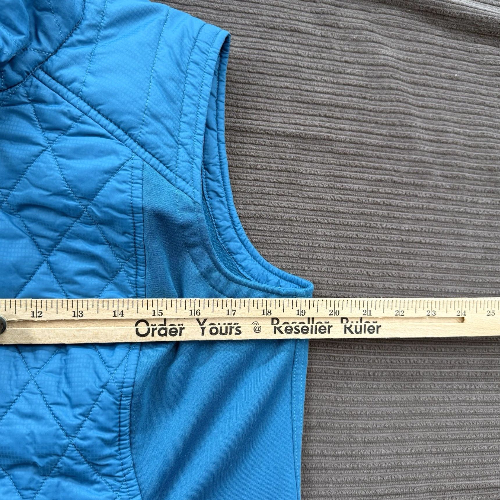 Eddie Bauer Eddie Bauer Vest Women L Blue Nylon Outdoors Hiking Walking Exploring Weatherproof Full Zip Lightweight Pockets Size L / US 10 / IT 46 - 4 Thumbnail