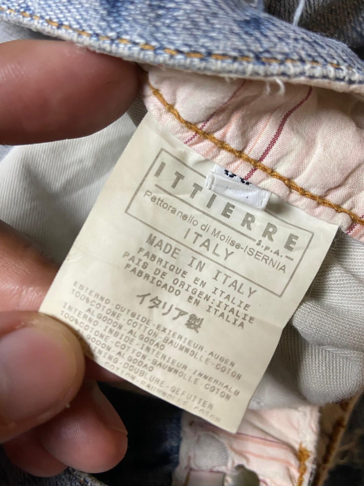 Dolce & Gabbana × Vintage Dolce & Gabbana Distressed Denim Ripped Shorts Jeans (126) Size US 36 / EU 52 - 6 Thumbnail