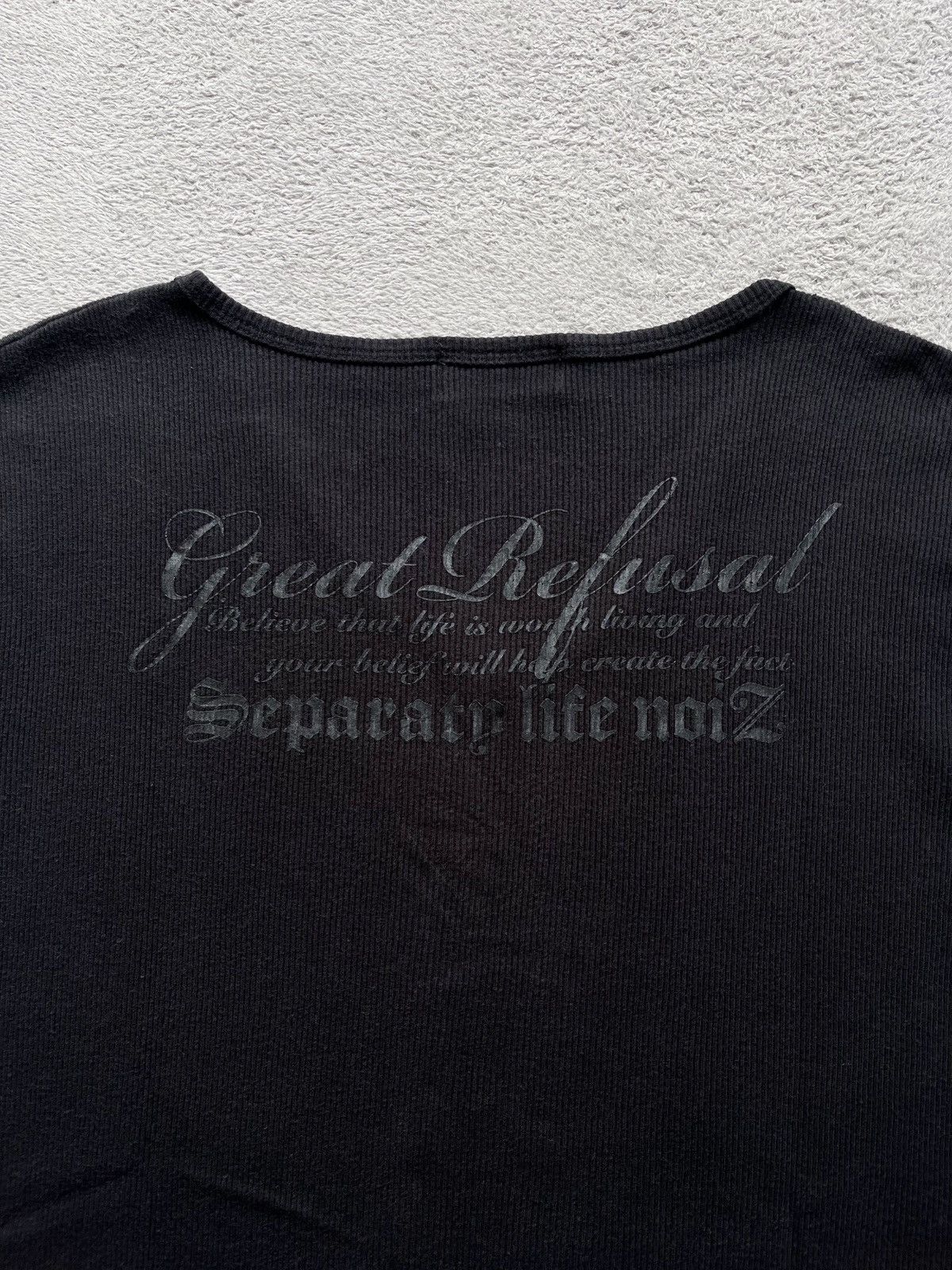 Japanese Brand Beau Mere Poem Tshirt Size US L / EU 52-54 / 3 - 4 Thumbnail