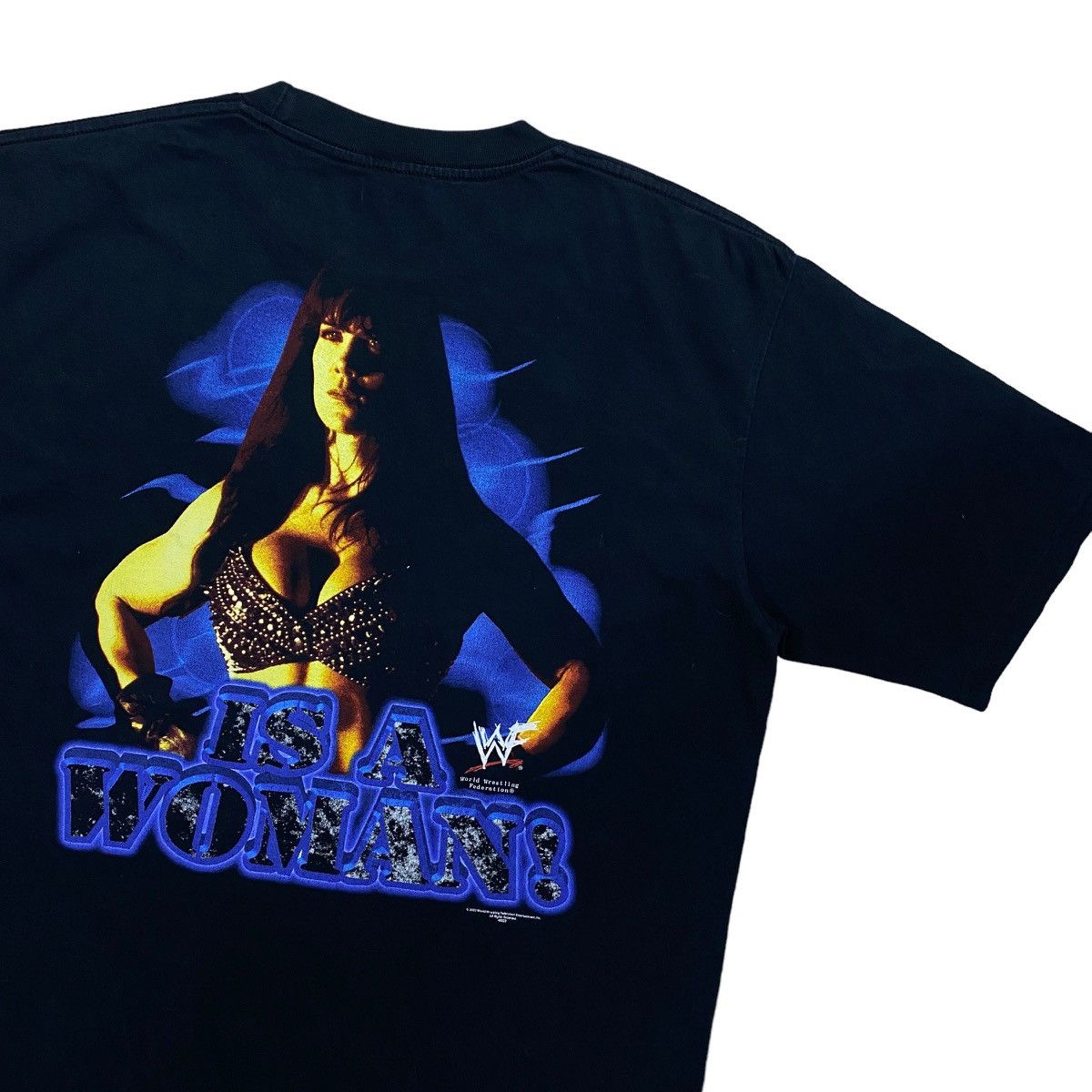 Vintage 2000 WWF CHYNA VINTAGE WRESTLING SHIRT Size US XL / EU 56 / 4 - 3 Thumbnail