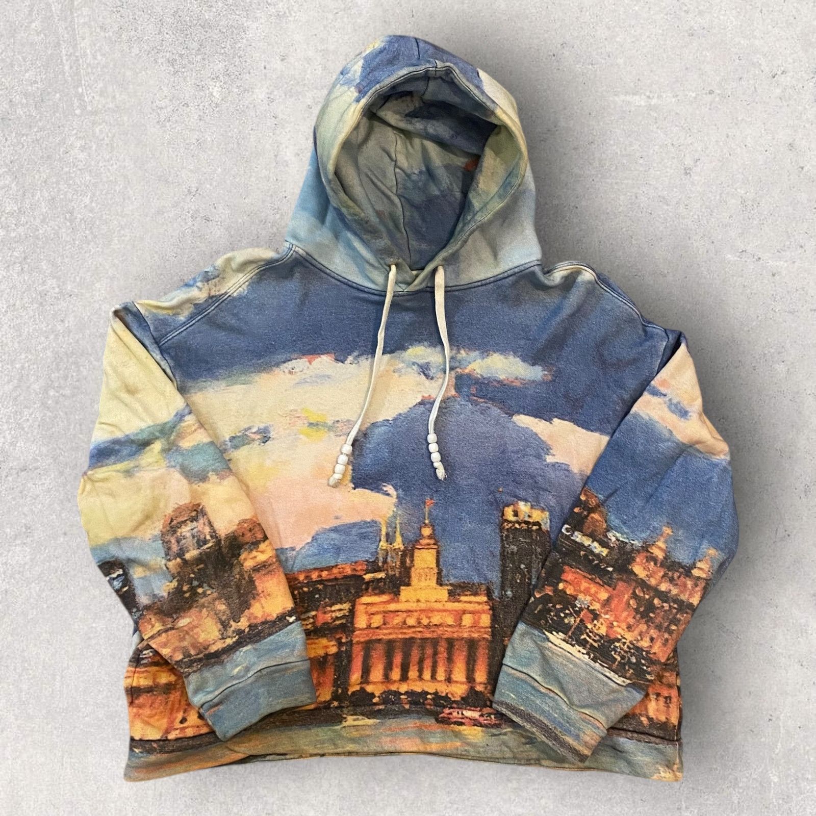 YITAI YTG LA Yitai The Bund Landscape Hoodie Sweatshirt Shanghai Size US M / EU 48-50 / 2 - 1 Thumbnail