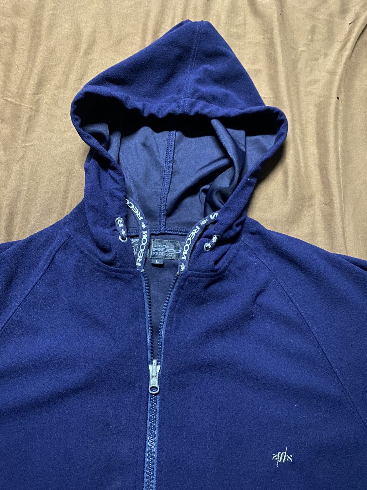 Recon Recon Full Zipper Navy Hoodie Size US L / EU 52-54 / 3 - 4 Thumbnail