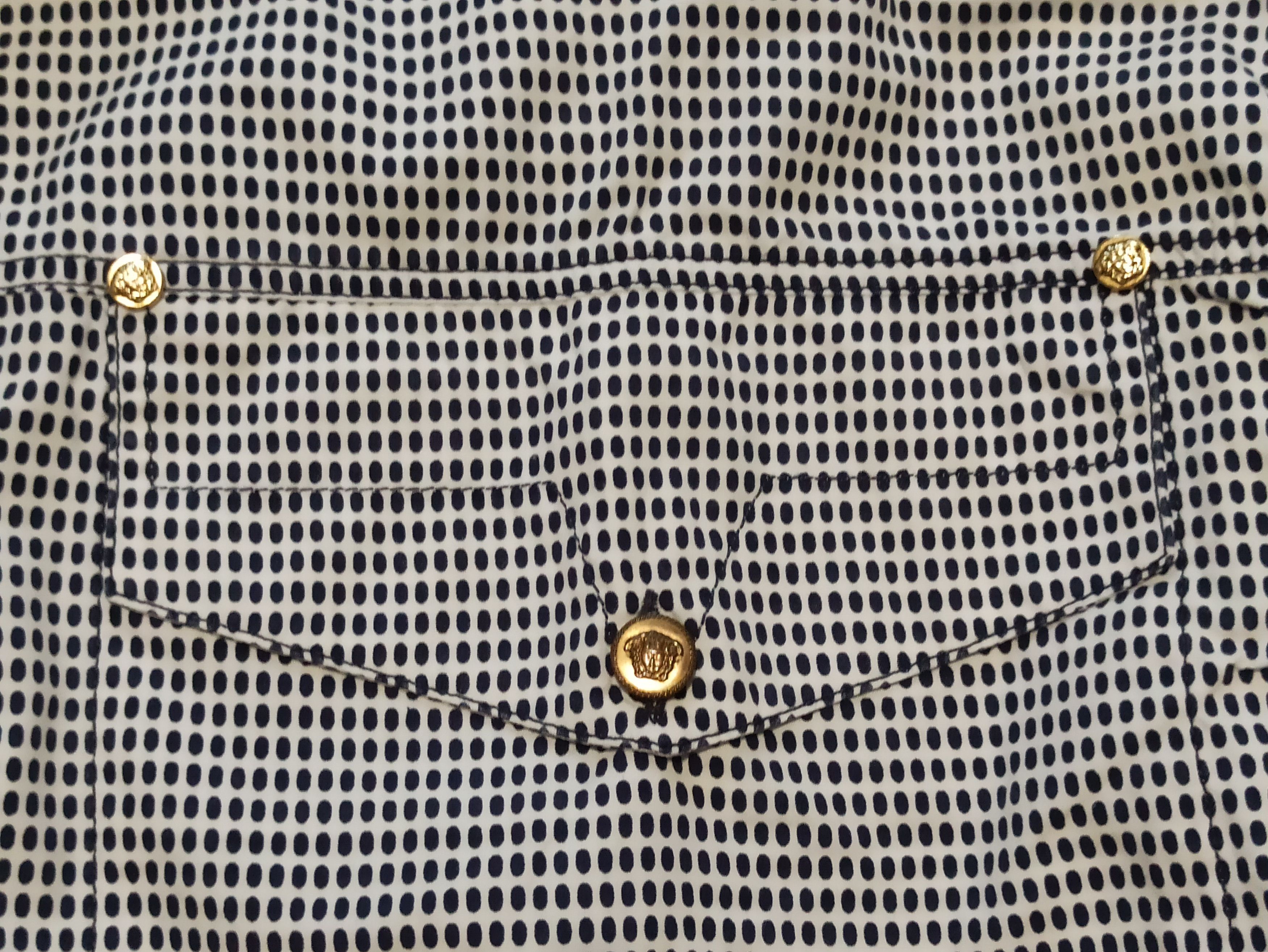 Versace × Vintage Versace vintage long sleeve shirt Size US L / EU 52-54 / 3 - 3 Thumbnail
